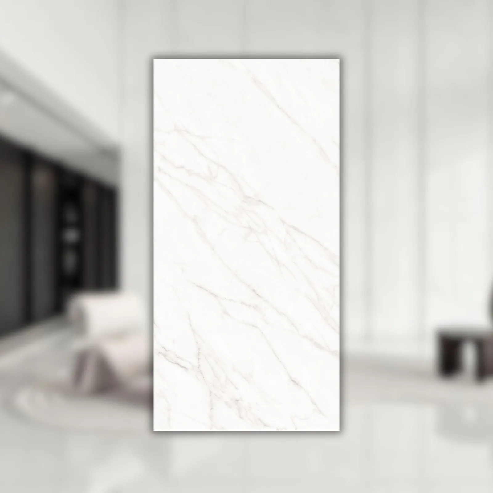 Porcelanato Branco Mate 60x120 Roca Alpe Lm RET "A"