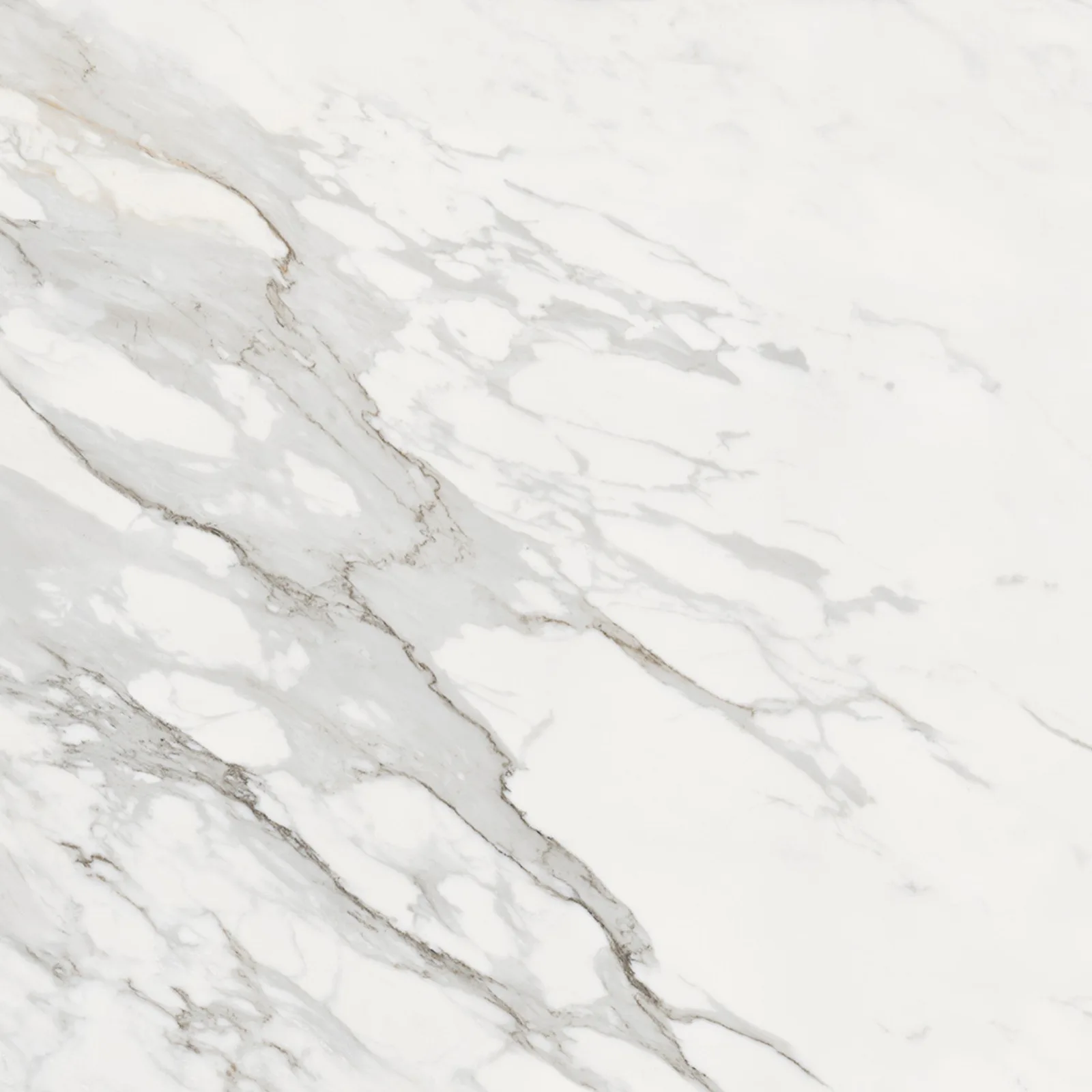 Porcelanato Branco Micro Crystal 160x160 Roca Gran Calacata Lm Mc RET "A"