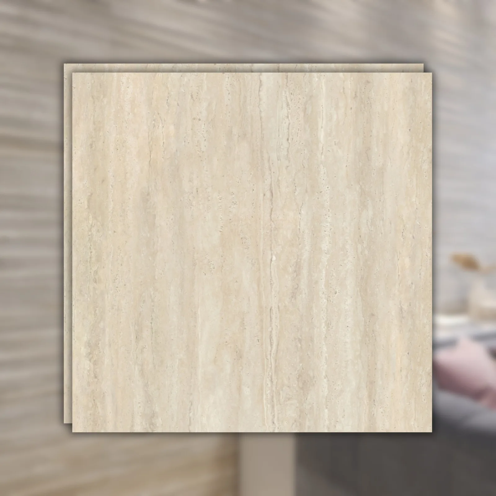 Porcelanato Bege Aspero 120x120 Roca Navona Lm Abs RET "A"