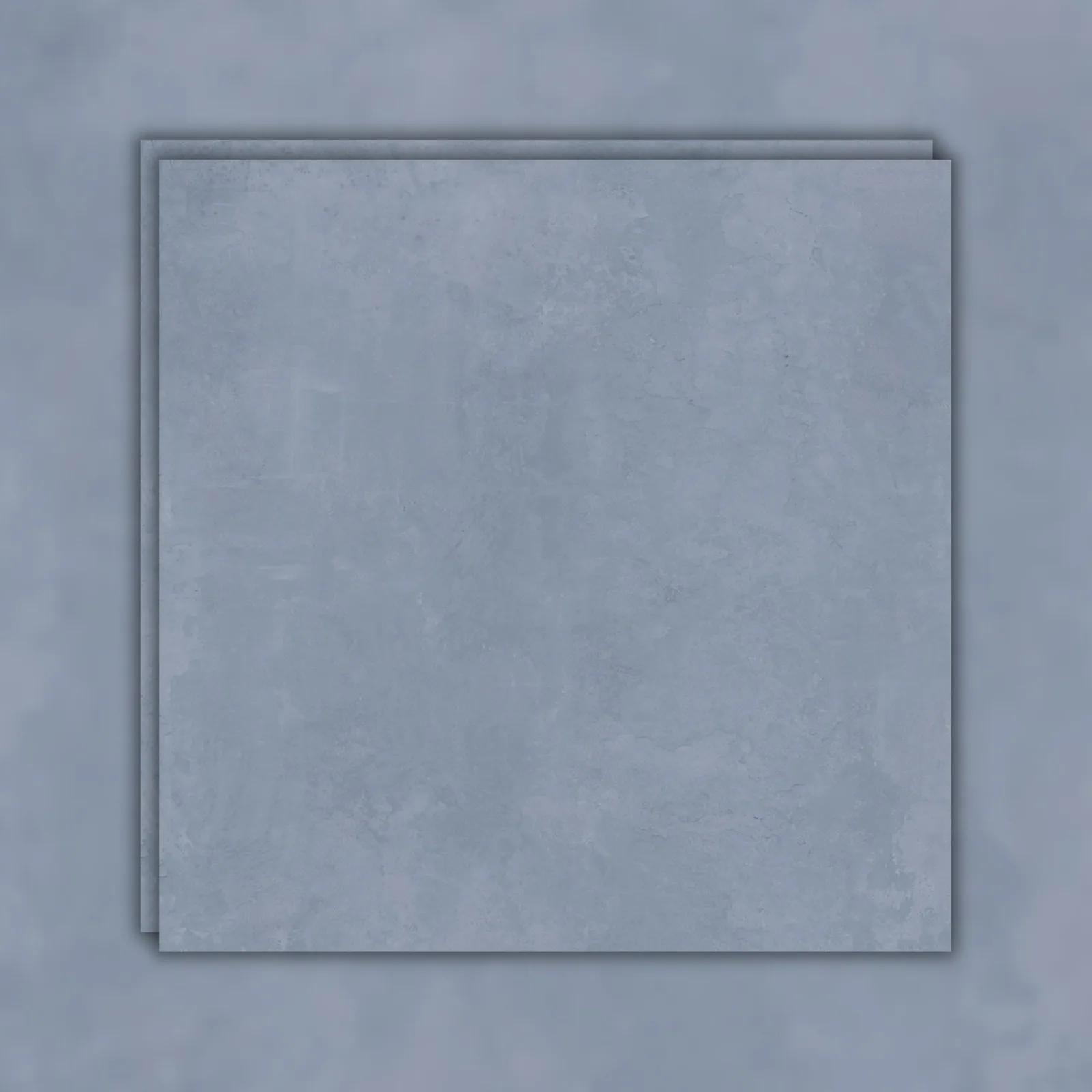 Porcelanato Azul Mate 120x120 Roca Stucco Lm Indigo Mt RET "A"