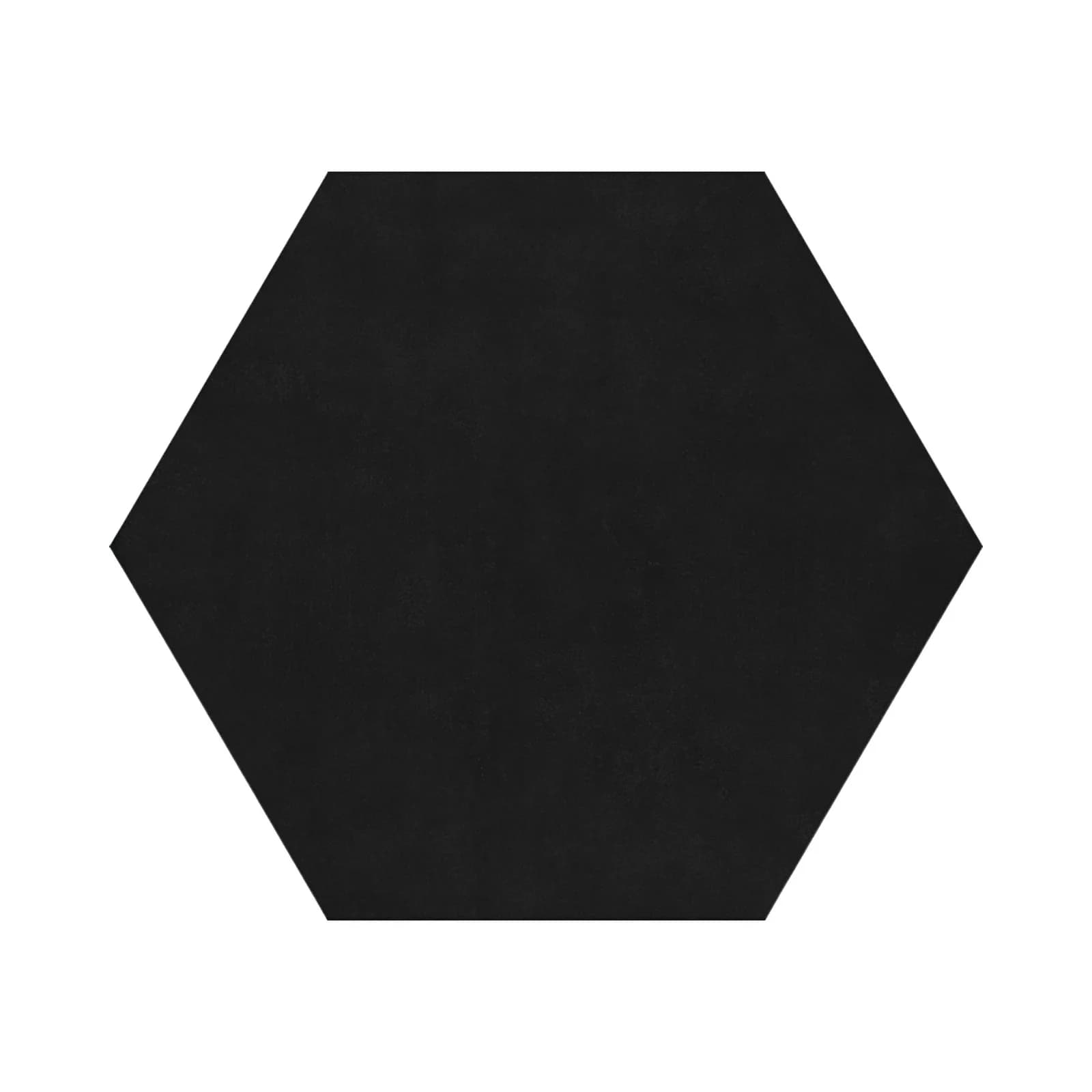 Porcelanato Preto Mate 20x23 Roca Uno (hexa) Bold "A"