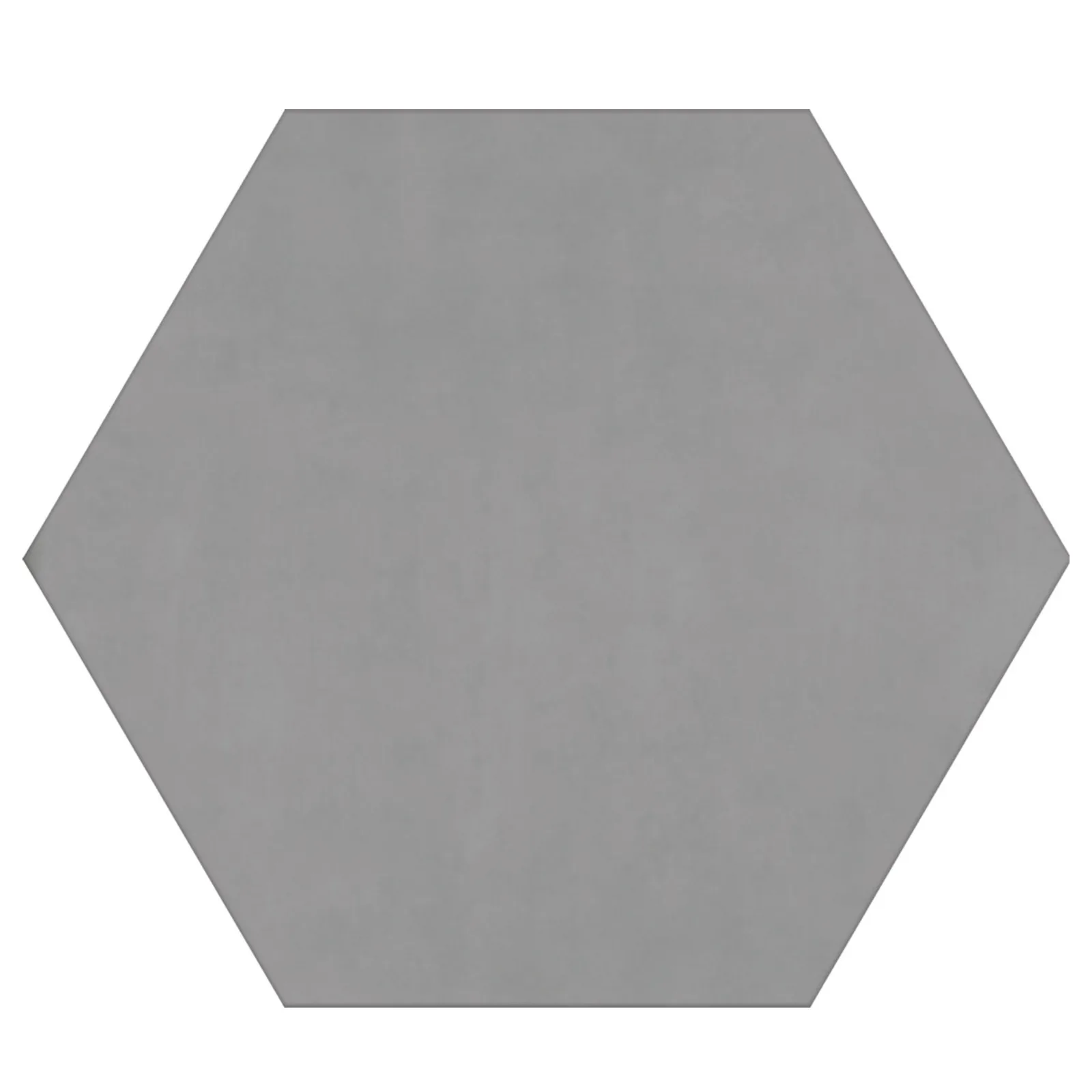 Porcelanato Cinza Mate 20x23 Roca Hexagonal Uno Gray Bold