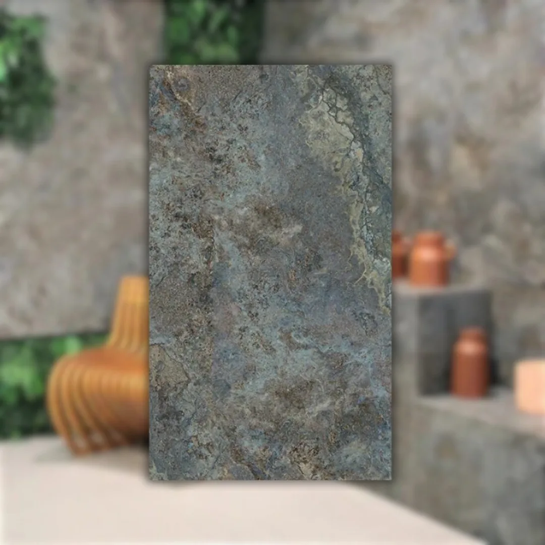 Piso Verde Natural 80,5x140 Villagres Blu Siena RET "A"