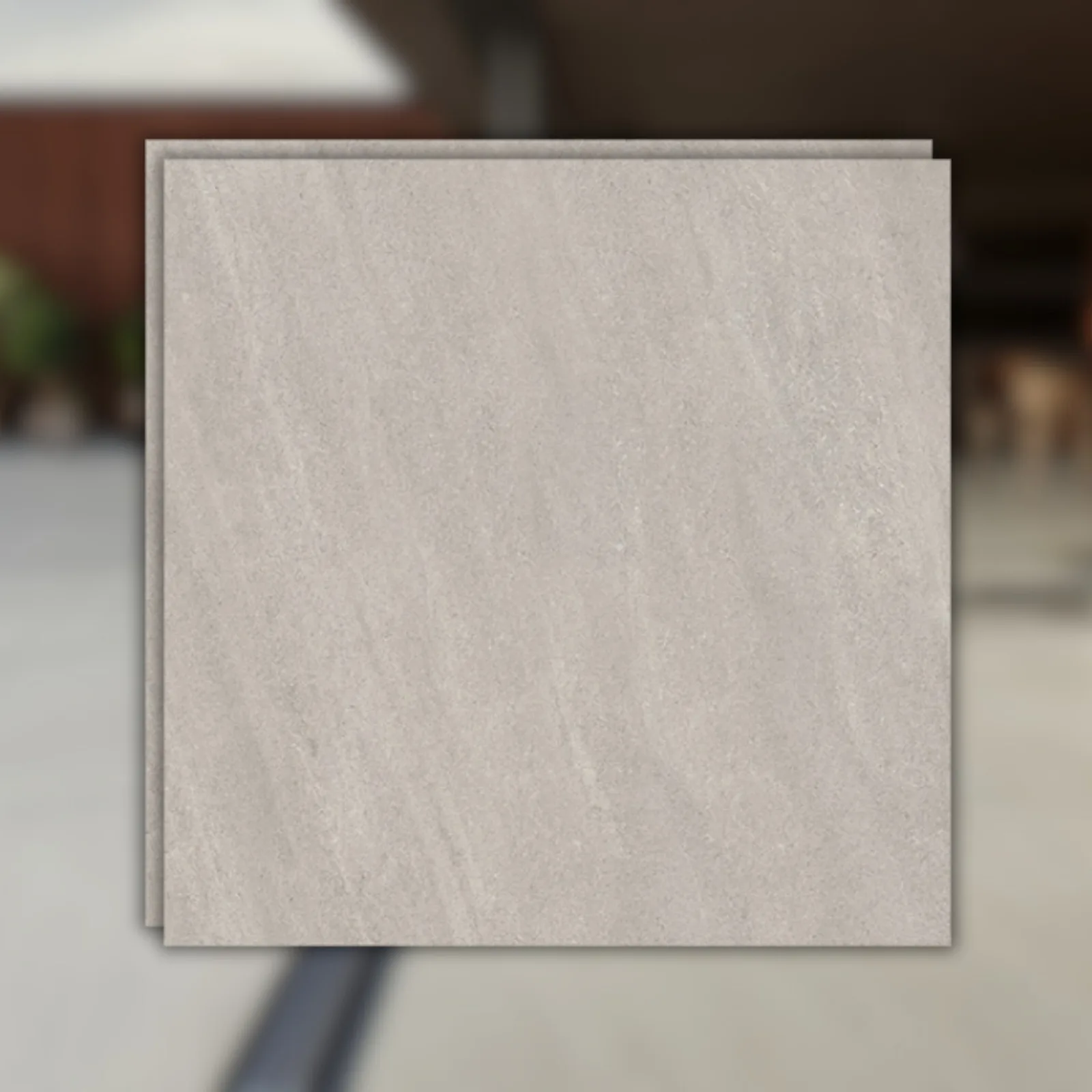 Porcelanato Bege Externo 123x123 Villagres Basalto Sand RET "A"