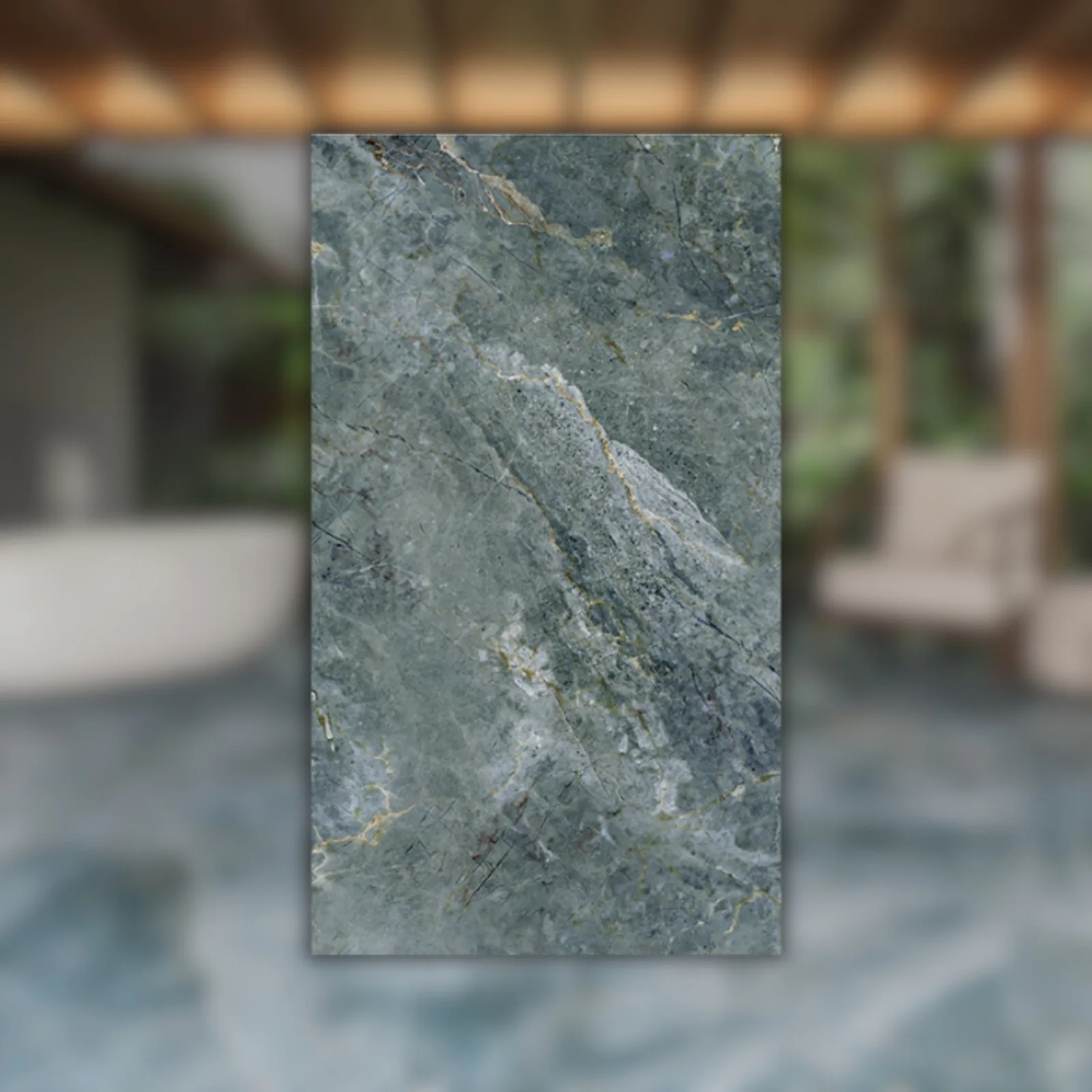 Porcelanato Villagres Marmo 80,5x140 Blue Moon RET "A"