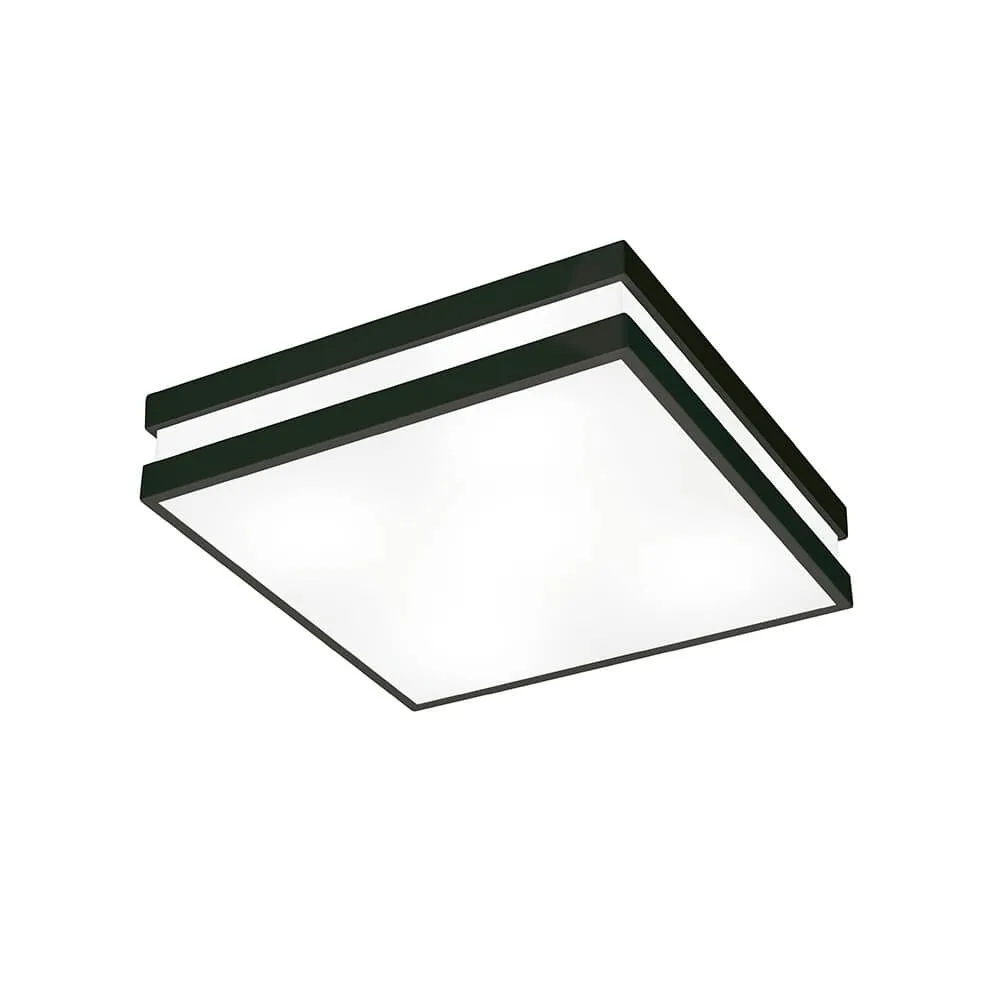 Plafon NewLine Quadrus 2 Cfl 15w 250x250x115mm Bt