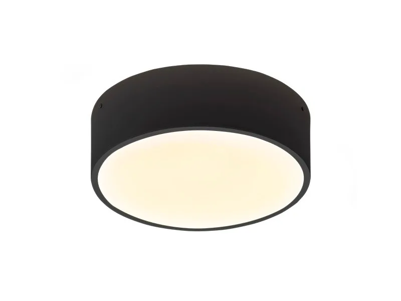 Plafon Taschibra Ring 4xE27 Preto Fosco