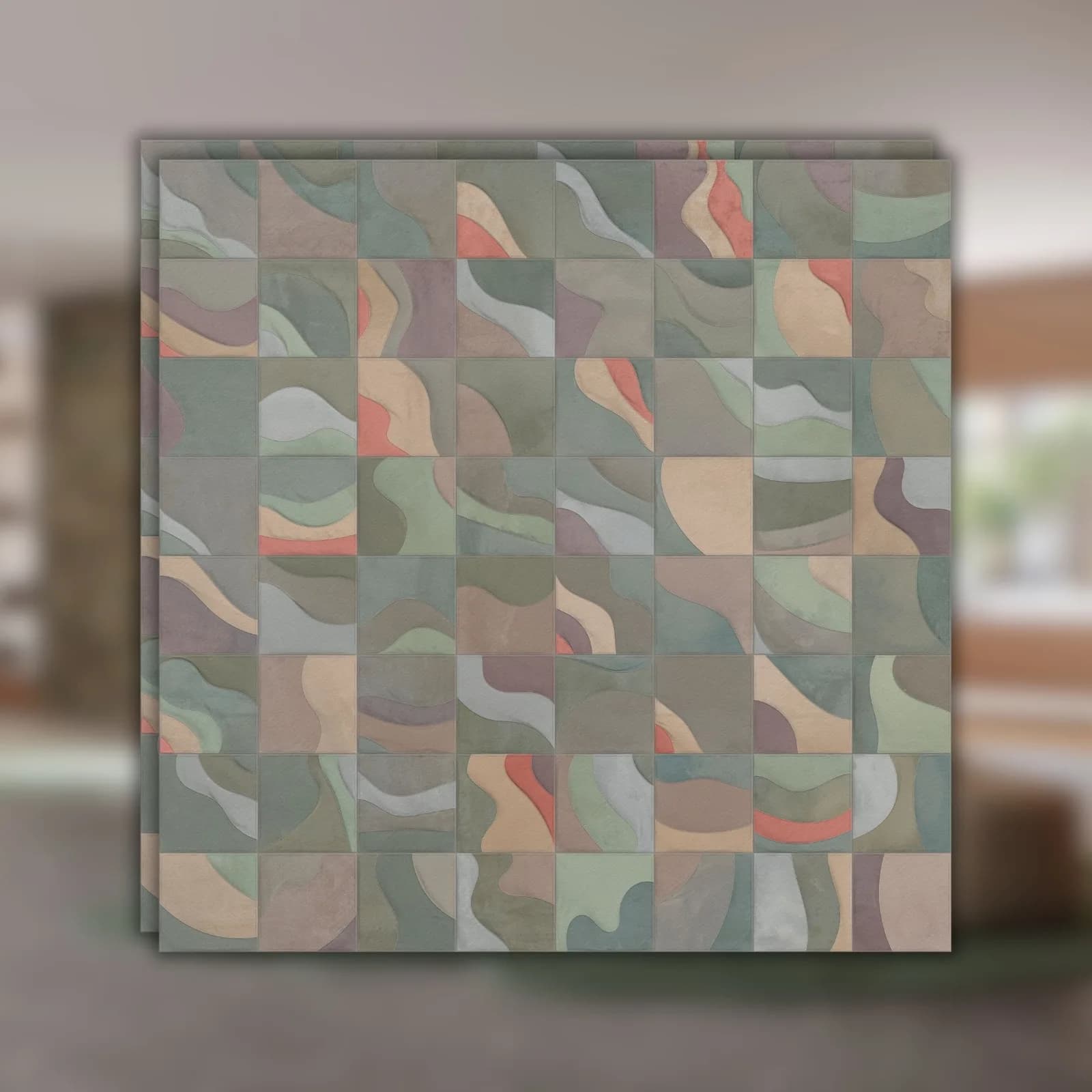 Porcelanato 120x120 Ceusa Patch Mix Mlx Dd "A"