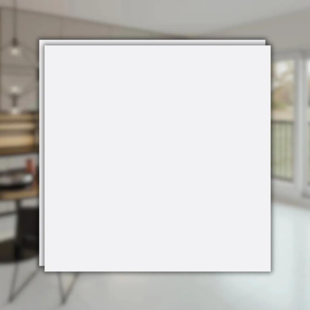 Porcelanato Branco Polido 60x60 Incepa PE Nordico Snow RET "A"