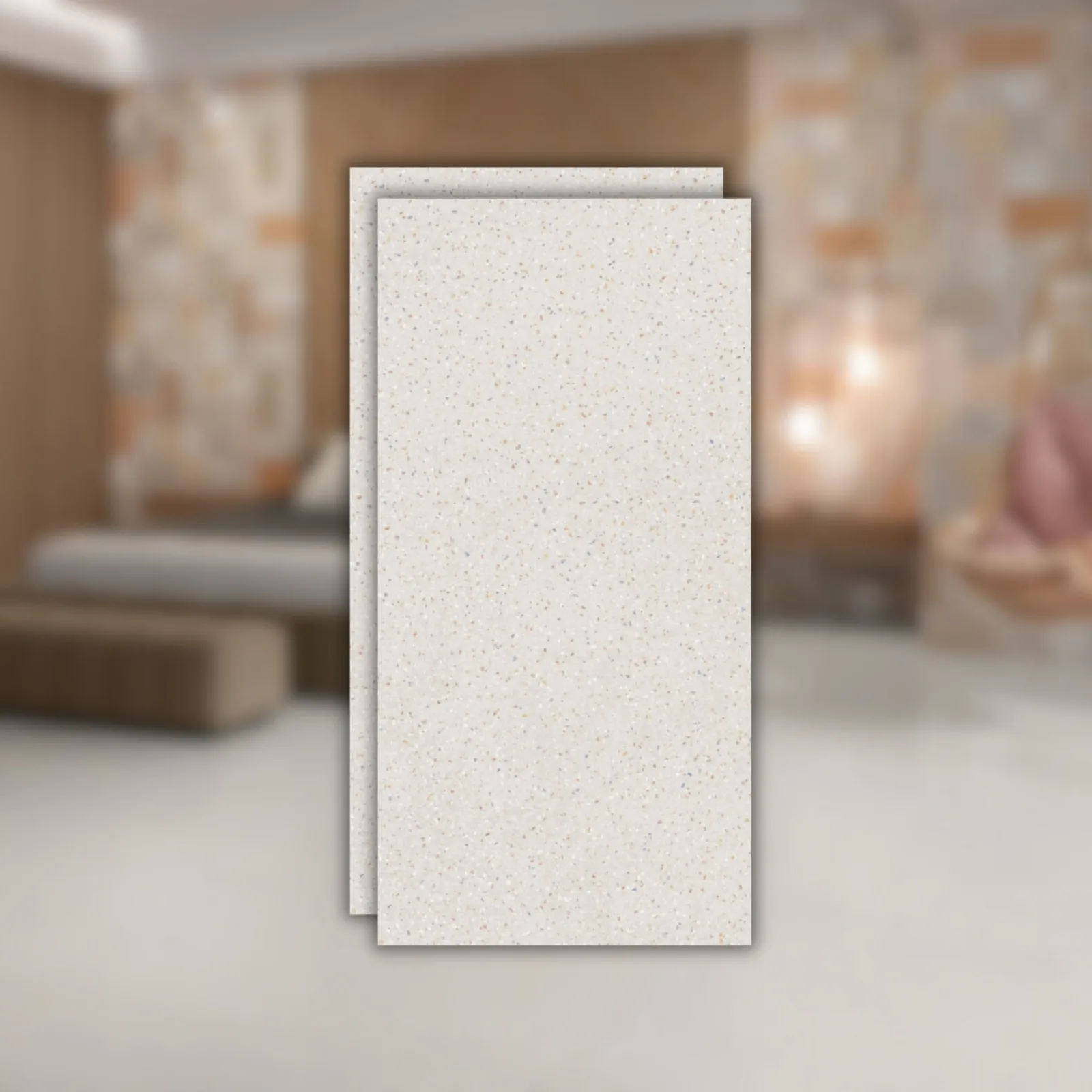 Porcelanato Acetinado 62x121 Helena Magic RET "A"