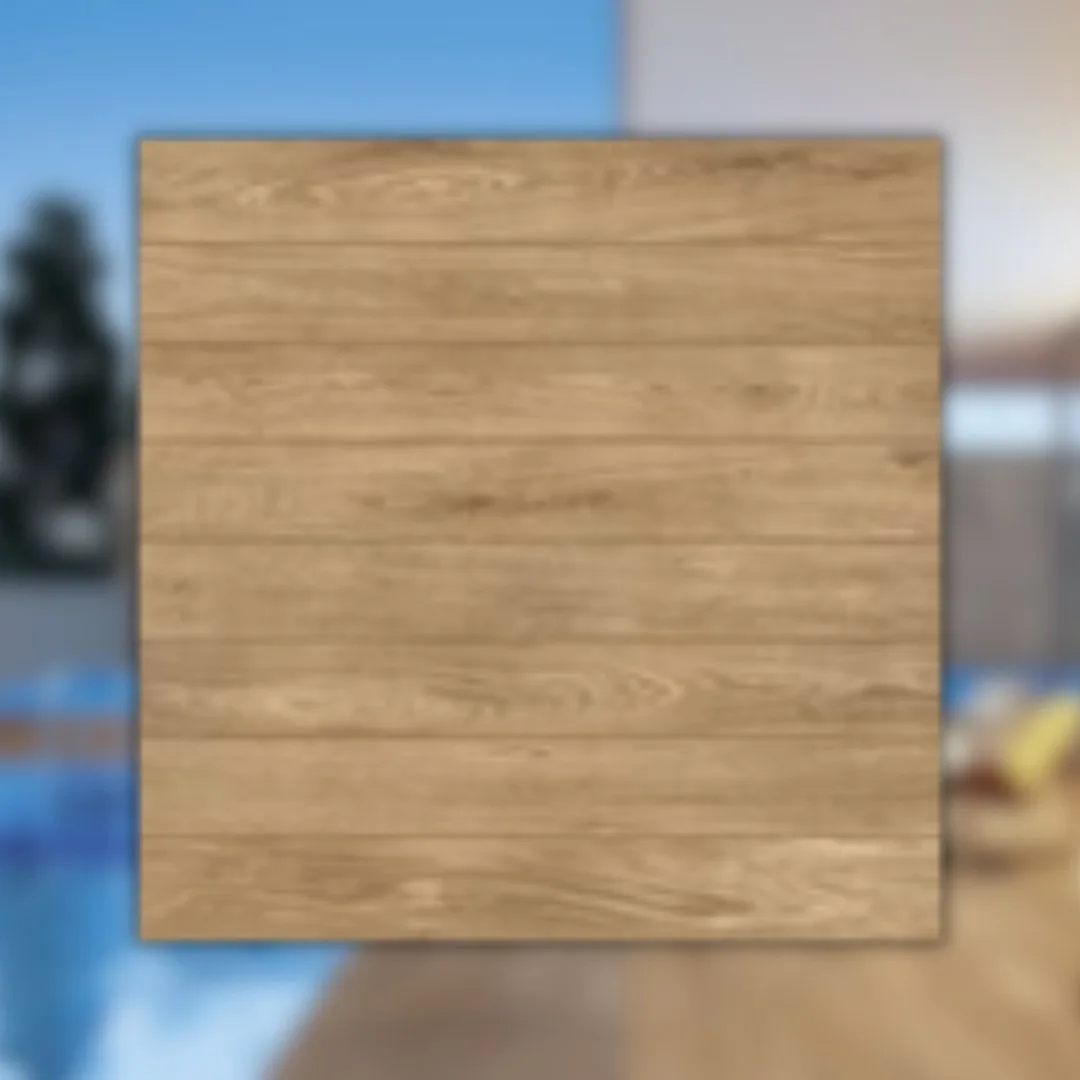 Porcelanato Amadeirado Hard 90x90 Portinari Giardino Be Deck RET "A"