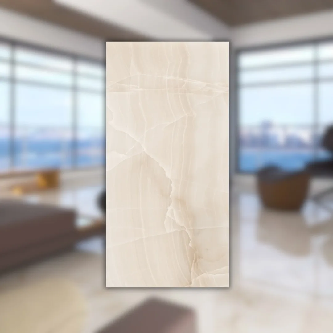Porcelanato Bege Polido 61x120 Damme Onice RET "A"