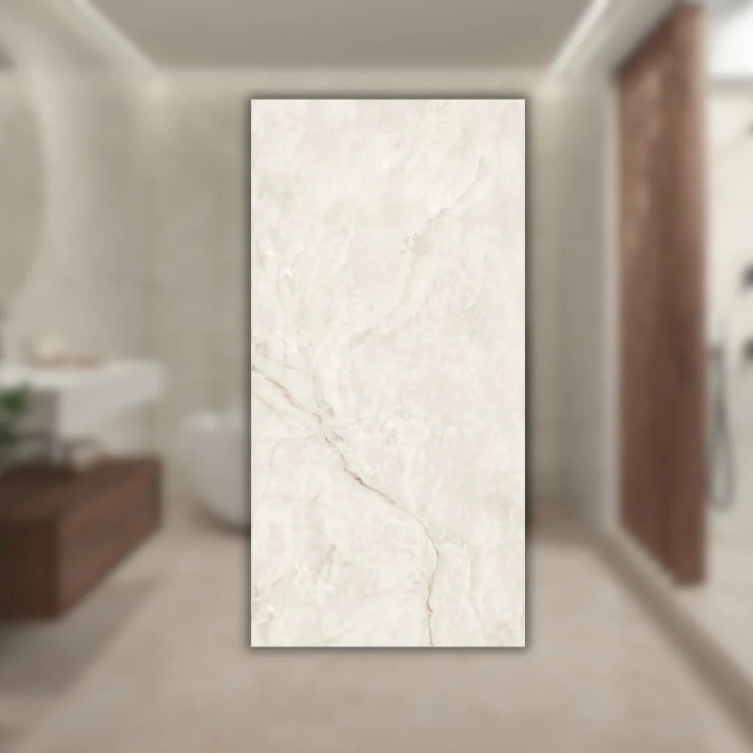Porcelanato Bege Polido 62x121 Damme Onice Sea RET "A"