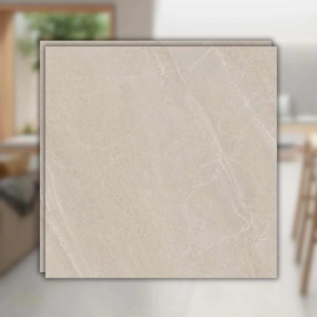 Porcelanato Bege Acetinado 121x121 Damme Dust RET "A"