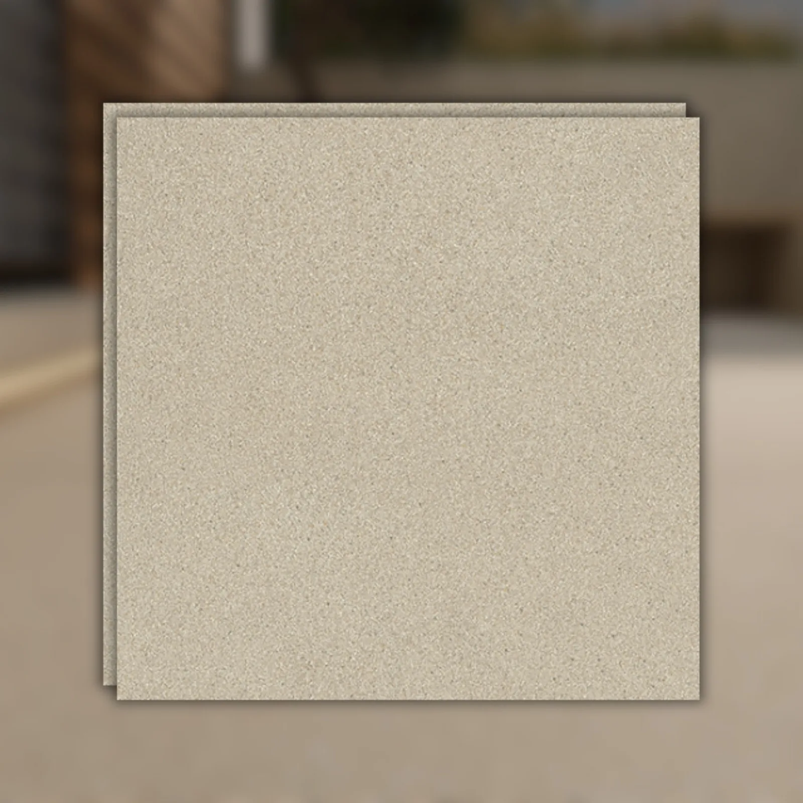 Porcelanato Bege Externo 108x108 Villagres Shizen RET "A"