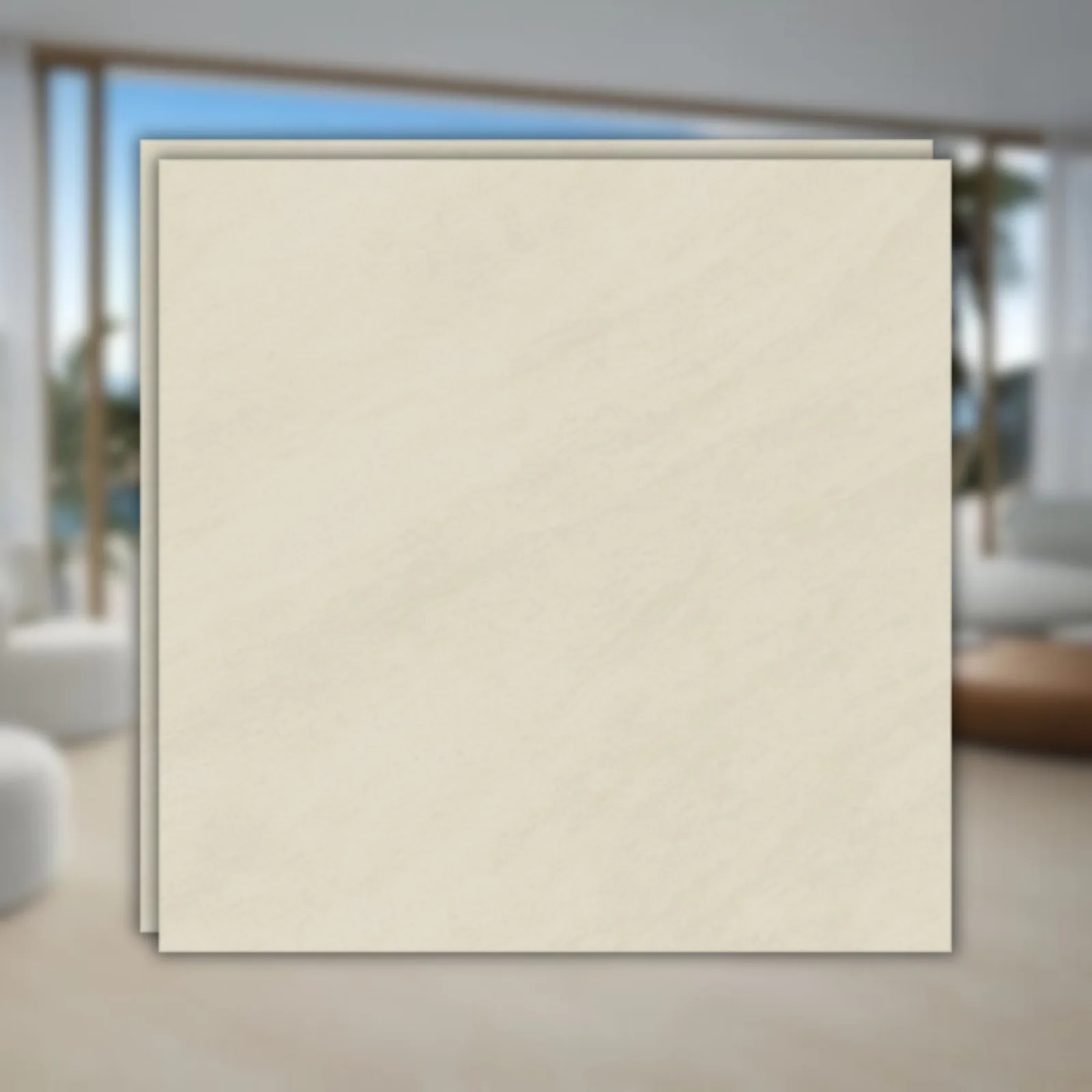 Porcelanato Bege Externo 120x120 Biancogres Arezzo RET "A"