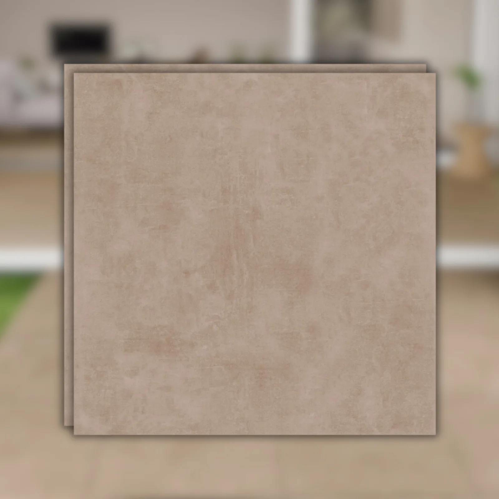 Porcelanato Bege Granilhado 72x72 Via Rosa Metropole Mocca Out RET "A"