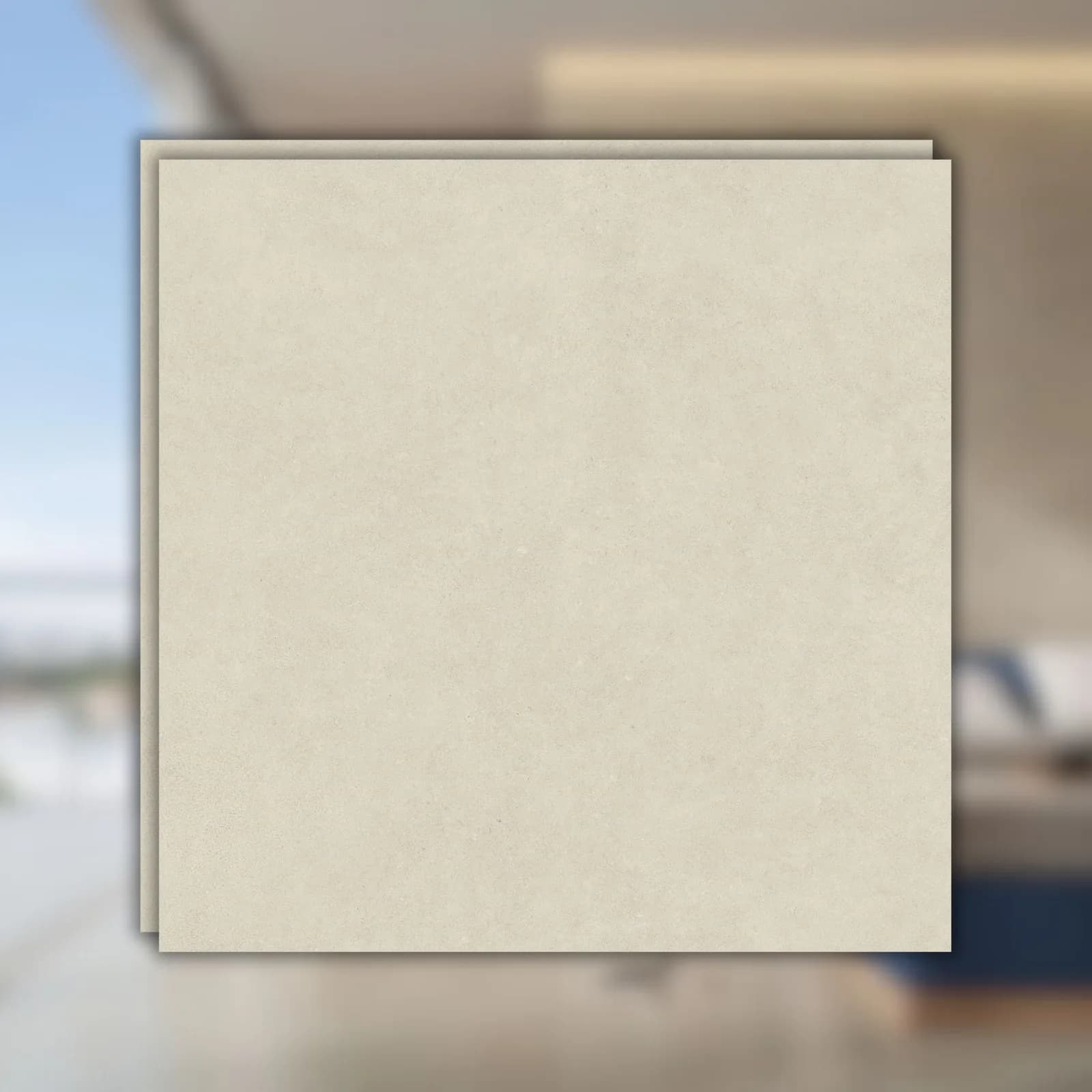 Porcelanato Bege Hard 120X120 Portinari Metropolis Sbe RET "A"