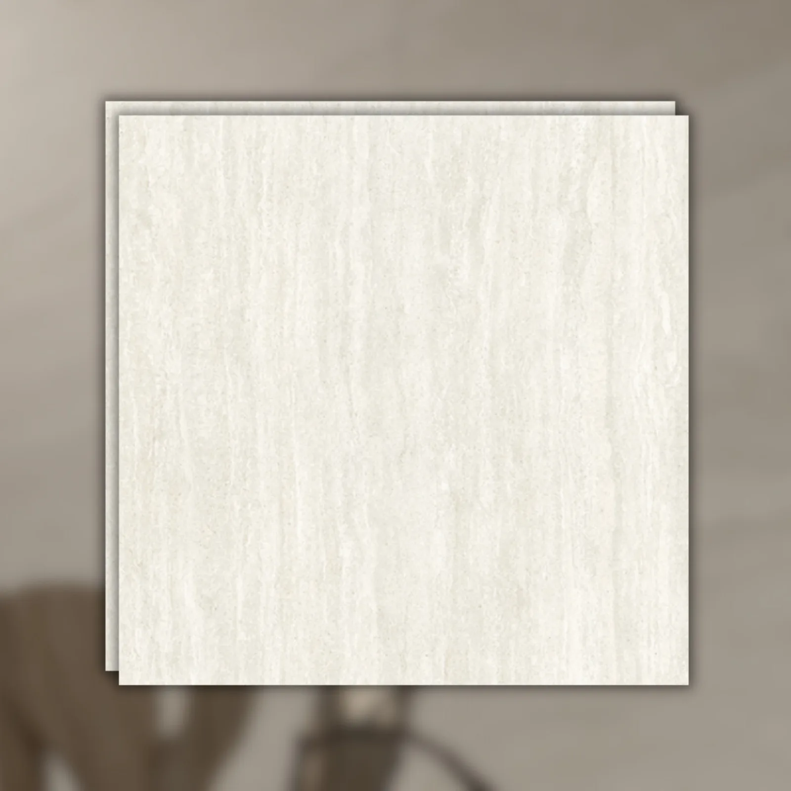 Porcelanato Bege Natural 108x108 Villagres Renascence RET "A"