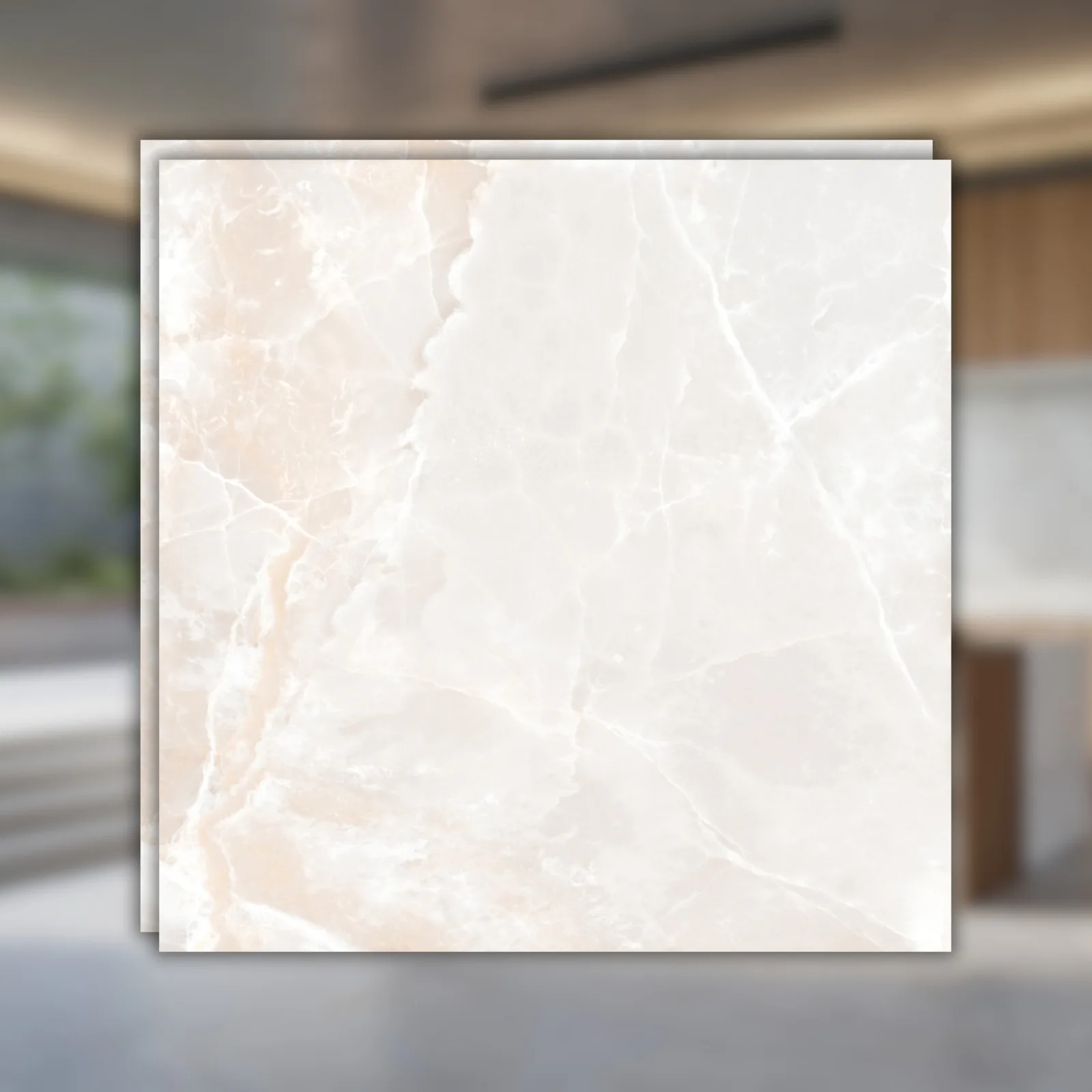 Porcelanato Bege Natural 120x120 Roca Athea Lm Soft Touch RET "A"