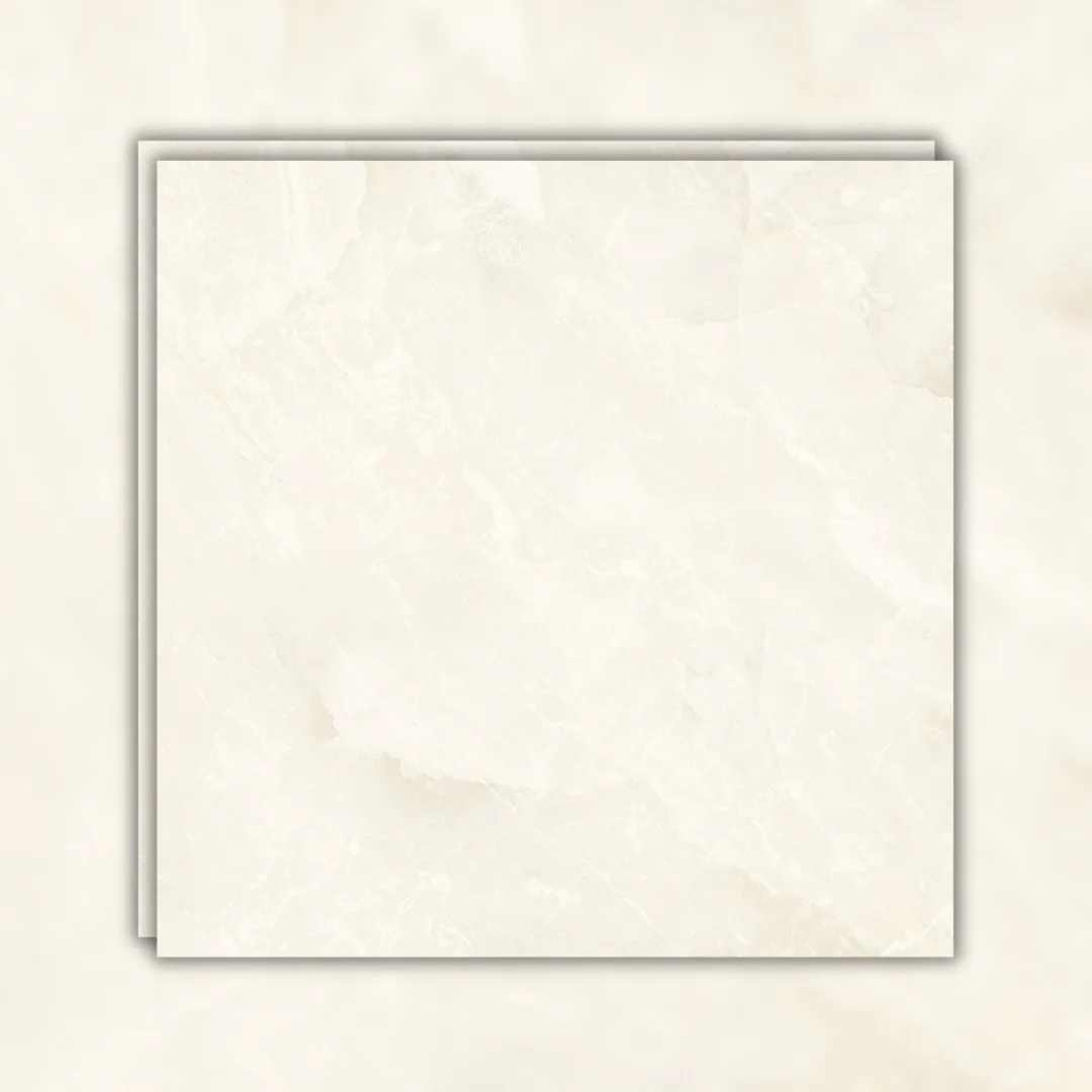 Porcelanato Bege Polido 82x82 Damme Onix Nude RET "A"