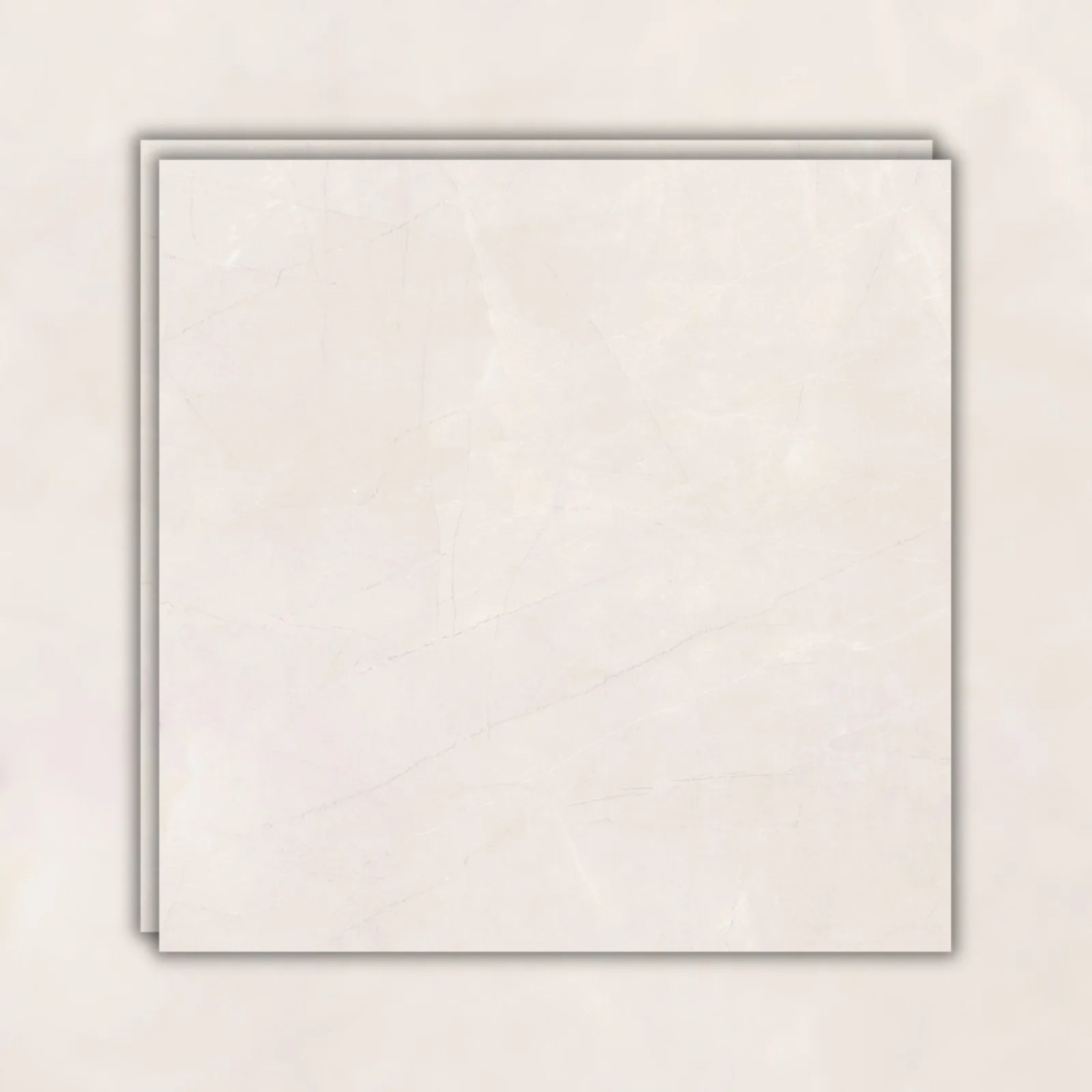 Porcelanato Bege Polido 82x82 Damme Pulpis Marfil RET "A"