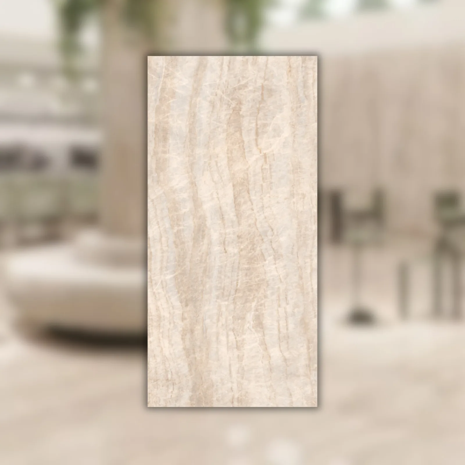 Porcelanato Bege Soft Touch 120x250 Roca Taj Mahal Lm St RET "A"