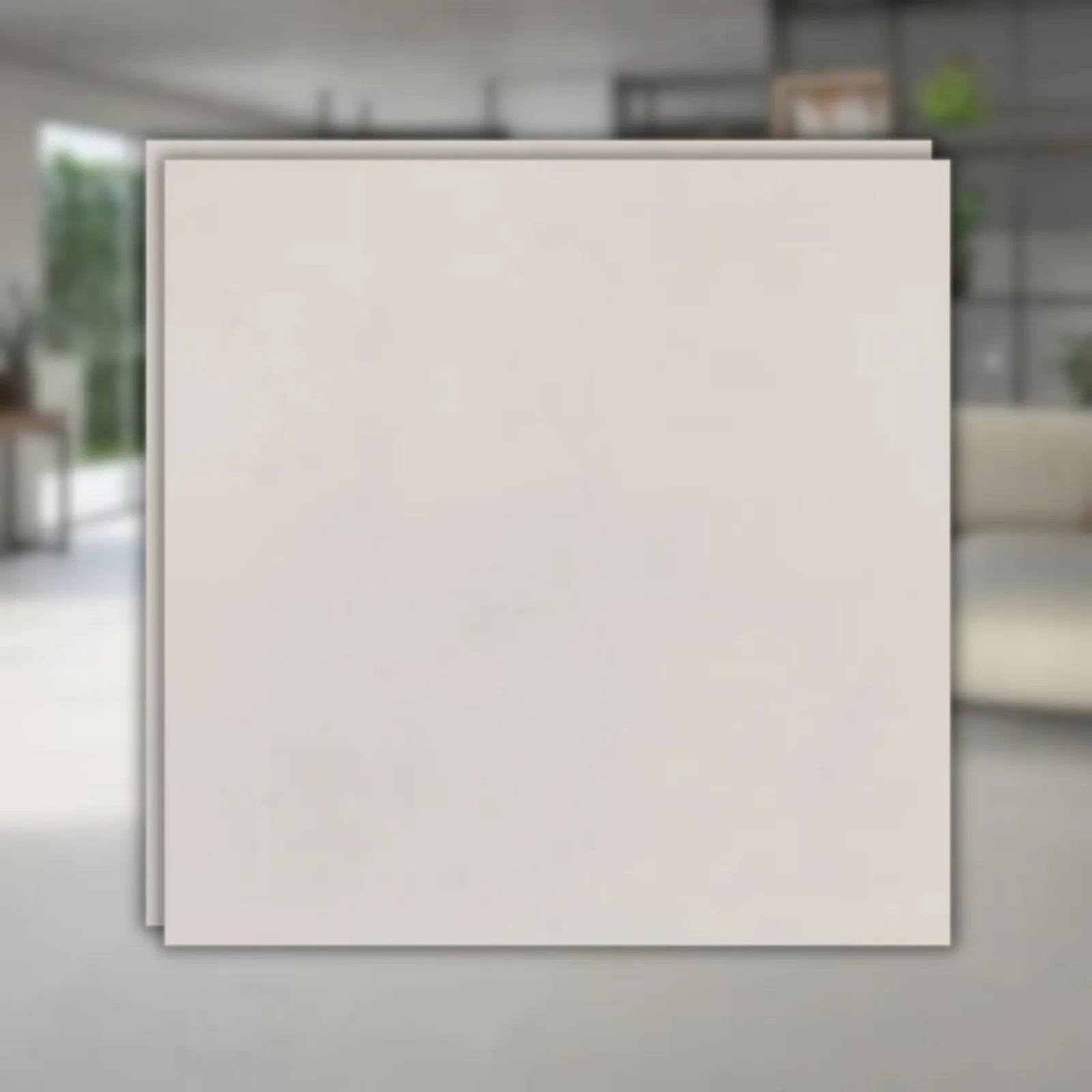 Porcelanato Branco Acetinado 84x84 Eliane Quartzo RET "A"