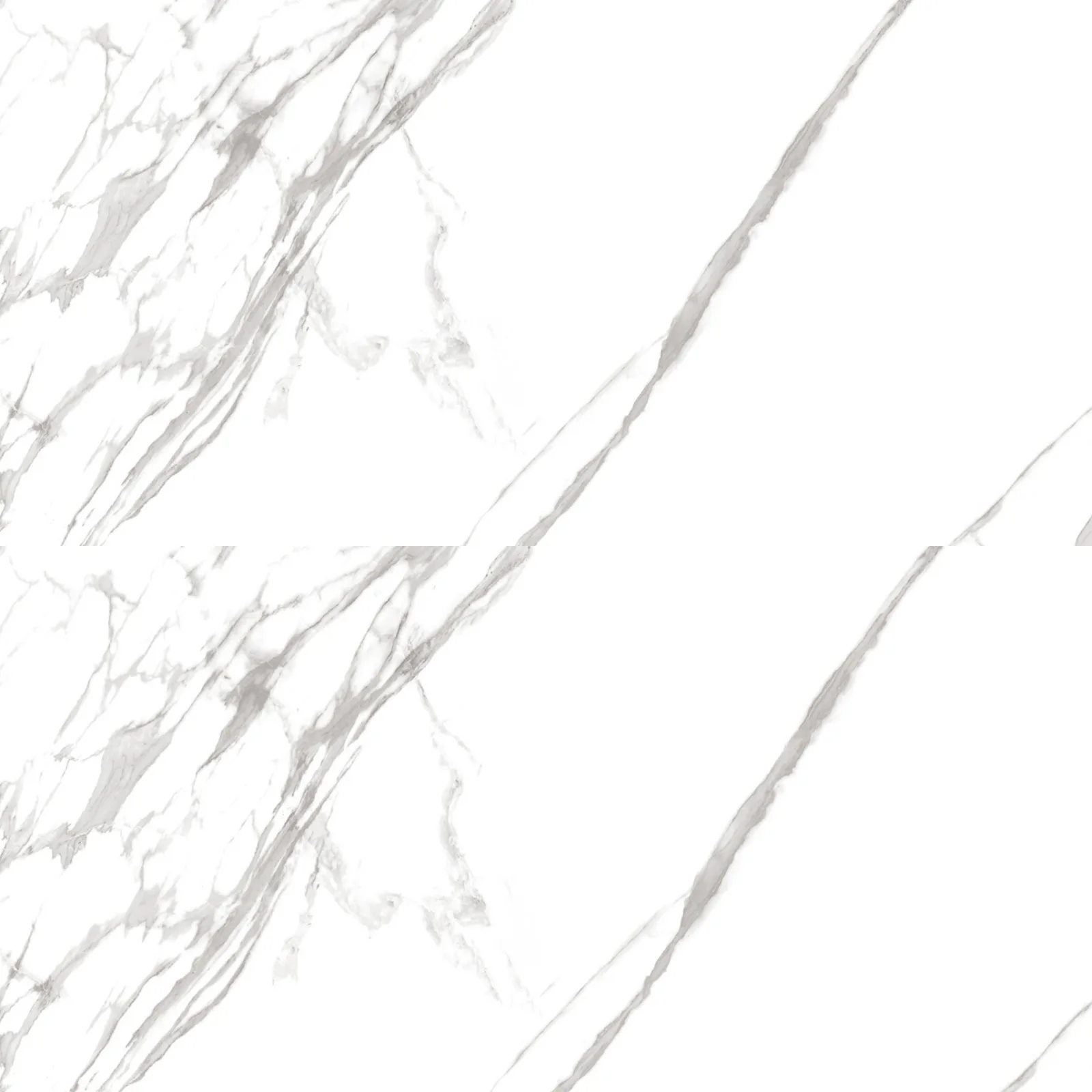 Porcelanato Branco Marmorizado Polido 80x160 Eliane RET "A"