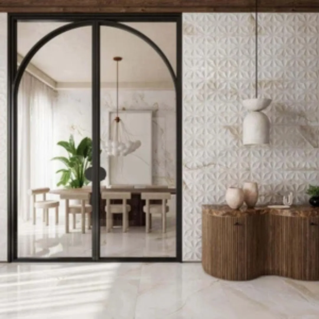 Porcelanato Branco Acetinado Marmorizado 60x120 Incepa Onice LM RET "A"