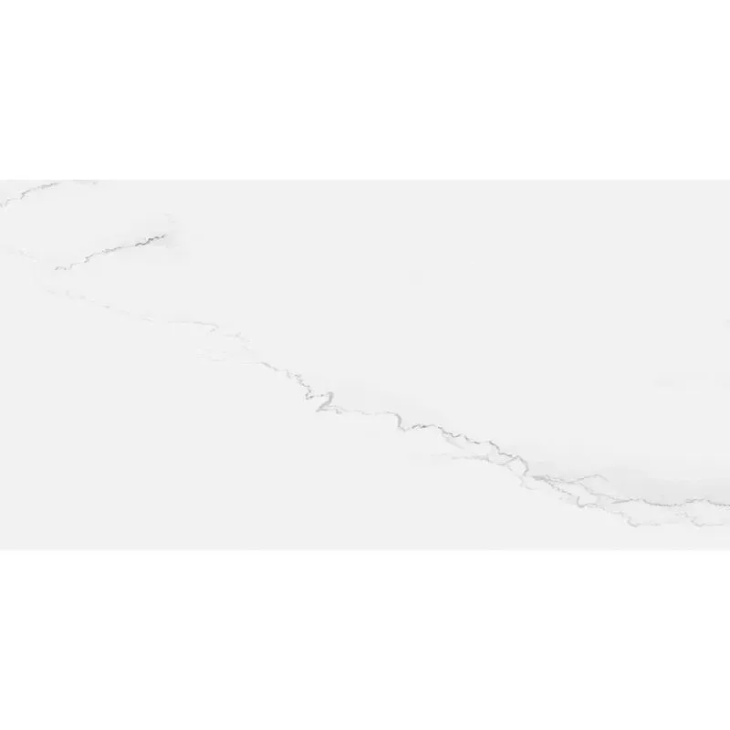 Porcelanato Branco Marmorizado Acetinado 60x120 Portinari Lumina RET "A"