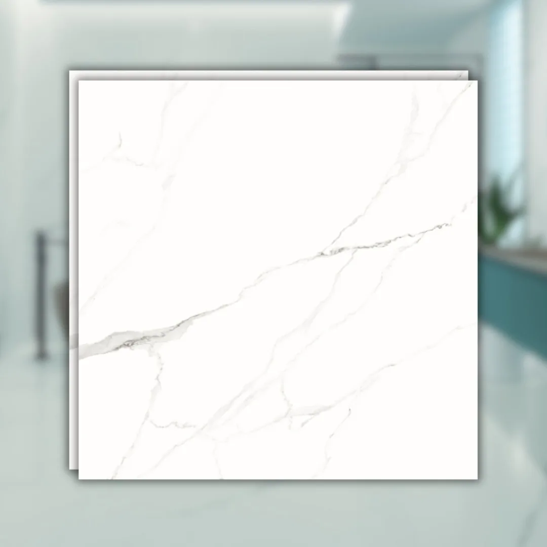 Porcelanato Branco Polido 120x120 Damme Statuario RET "A"