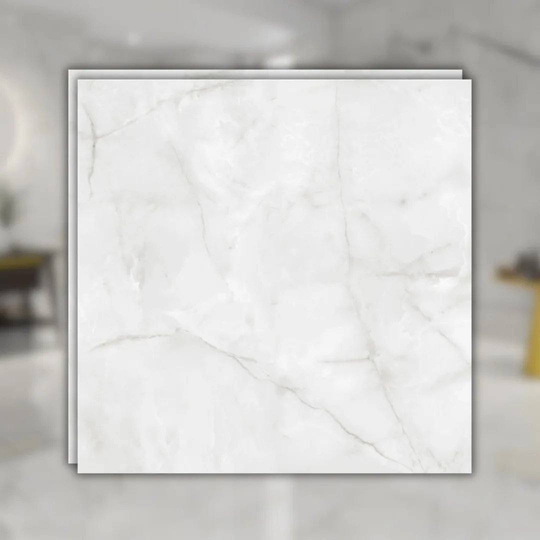 Porcelanato Branco Polido 120x120 Helena Sottile RET "A"