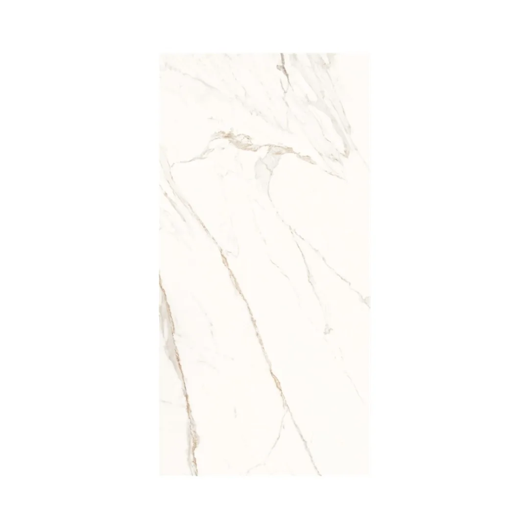 Porcelanato Branco Polido 62x120 Helena Fili Gold RET "A"