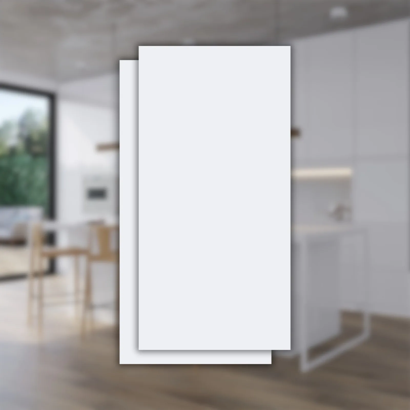 Porcelanato Branco Roca Koronis LM White 100x200 "A" Matte
