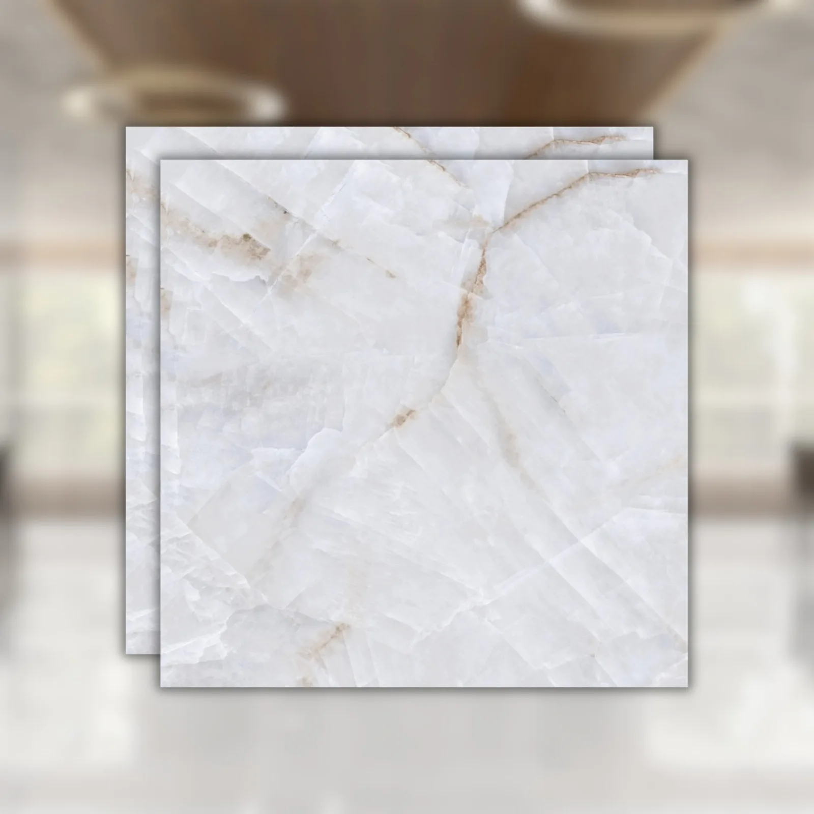 Porcelanato Castelli Castelo de Windsor Lux 121x121 "A" Polido