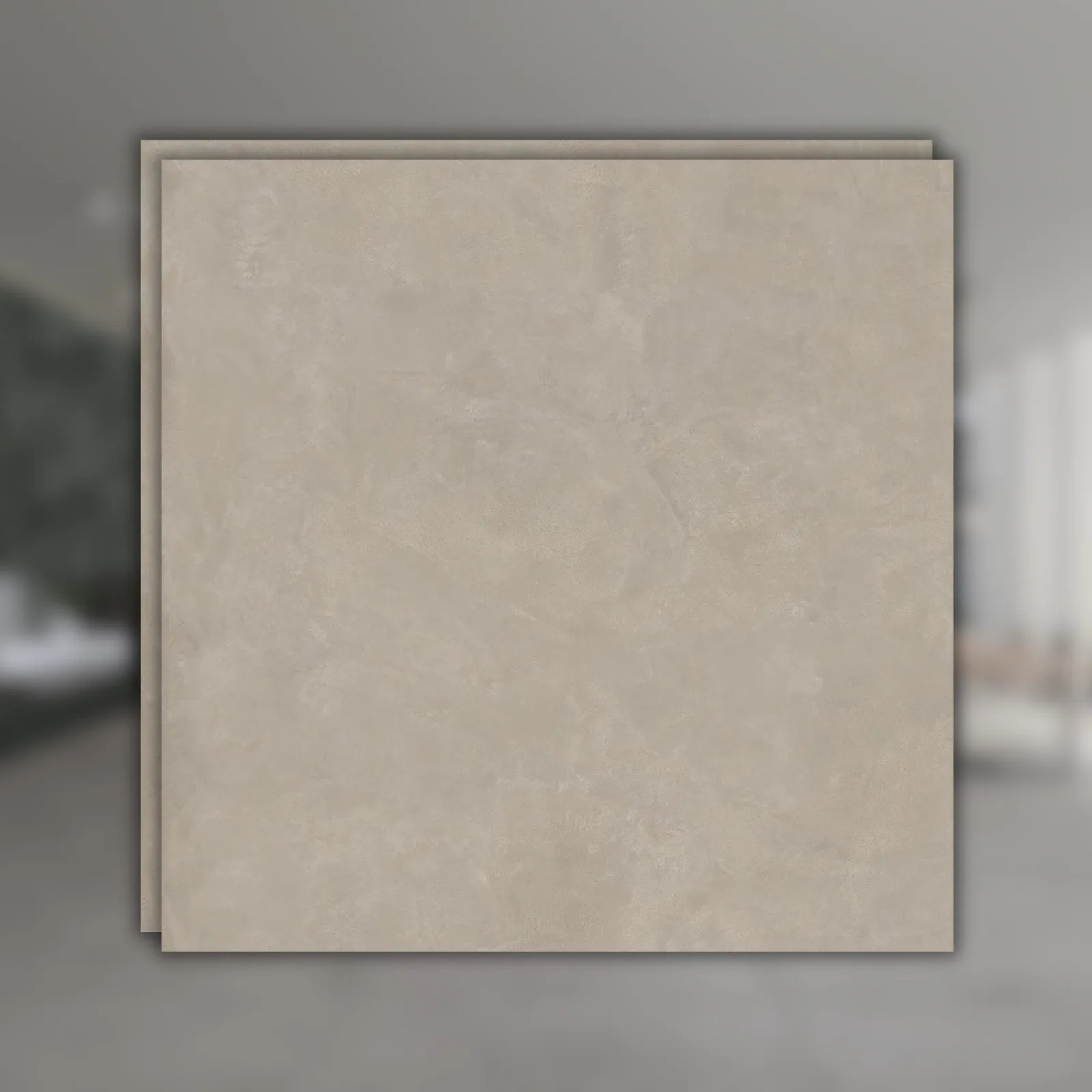 Porcelanato Cemento Granilhado Externo 83x83 Castelli Versalhes Silver Out Plus