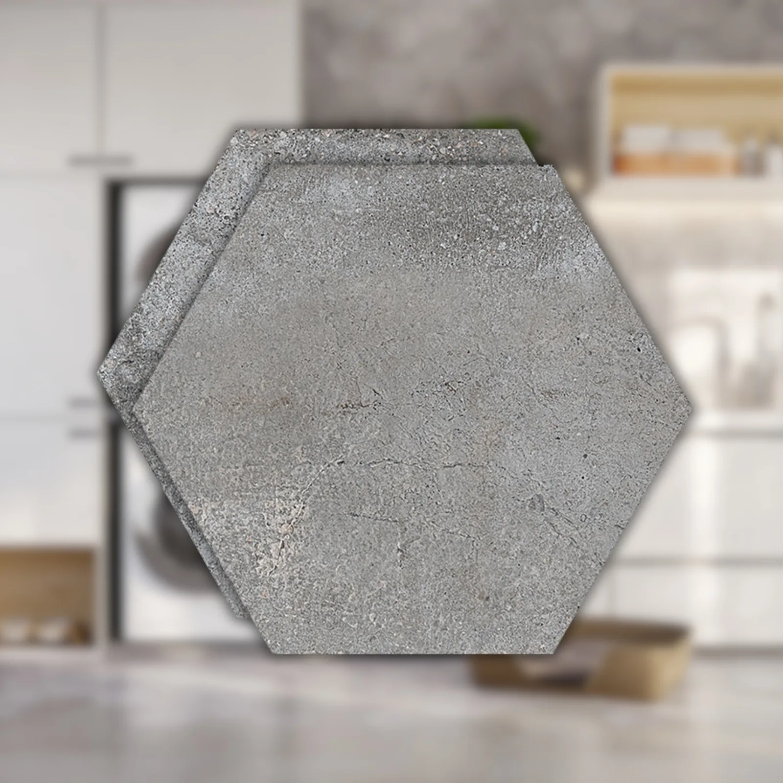 Porcelanato Cimento Acetinado 20x23 Incepa Seattle Gris "A"