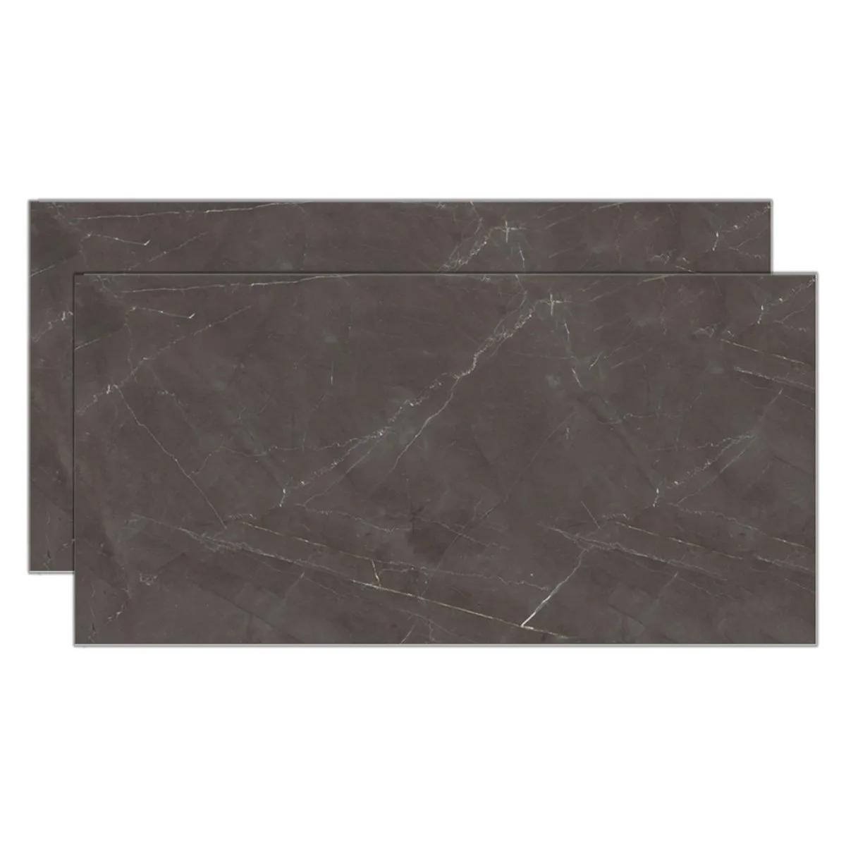 Porcelanato Cimento Acetinado 60x120 Portinari Lumina Black "A" RET