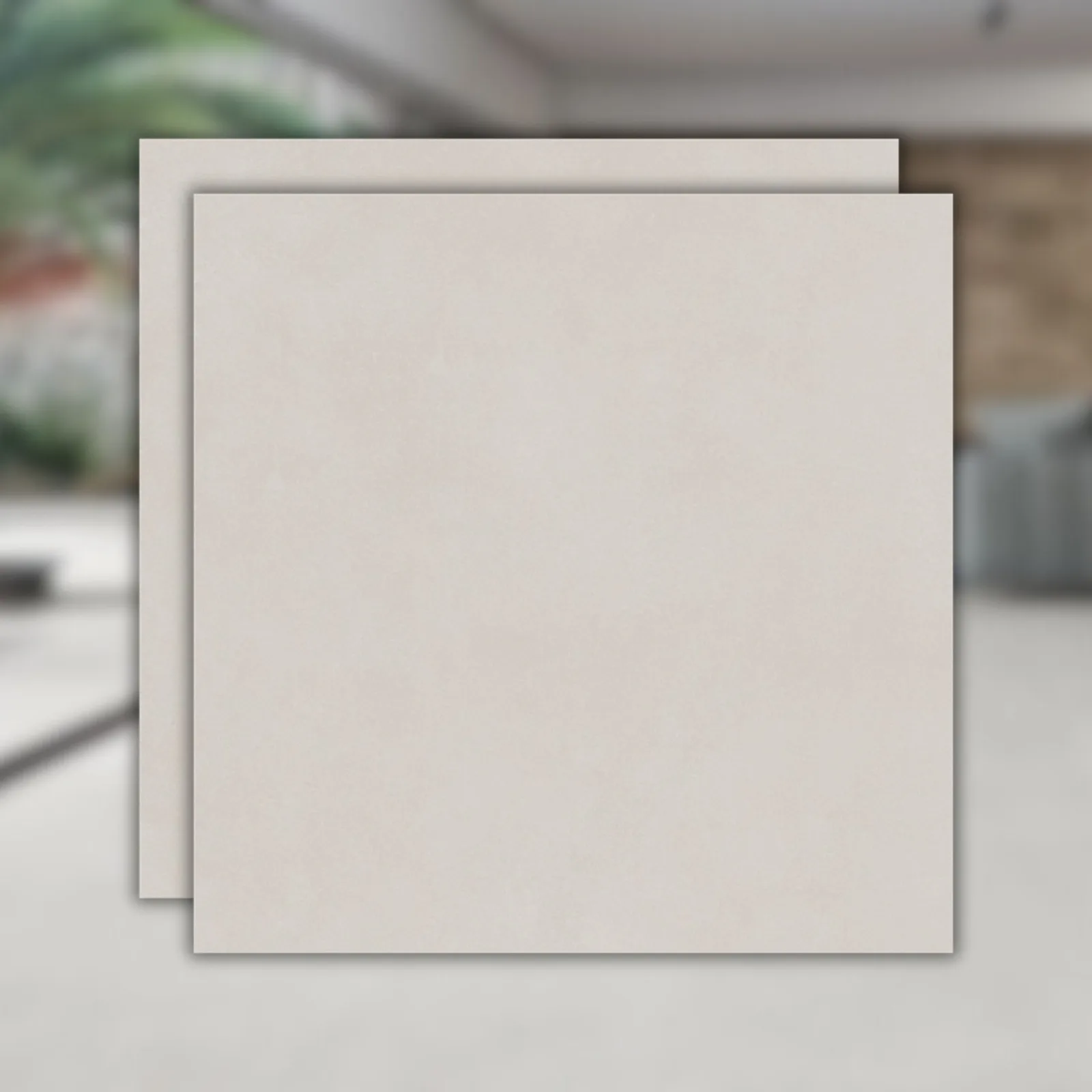 Porcelanato Cimento Acetinado 83x83 Helena Detroit Gray "A"