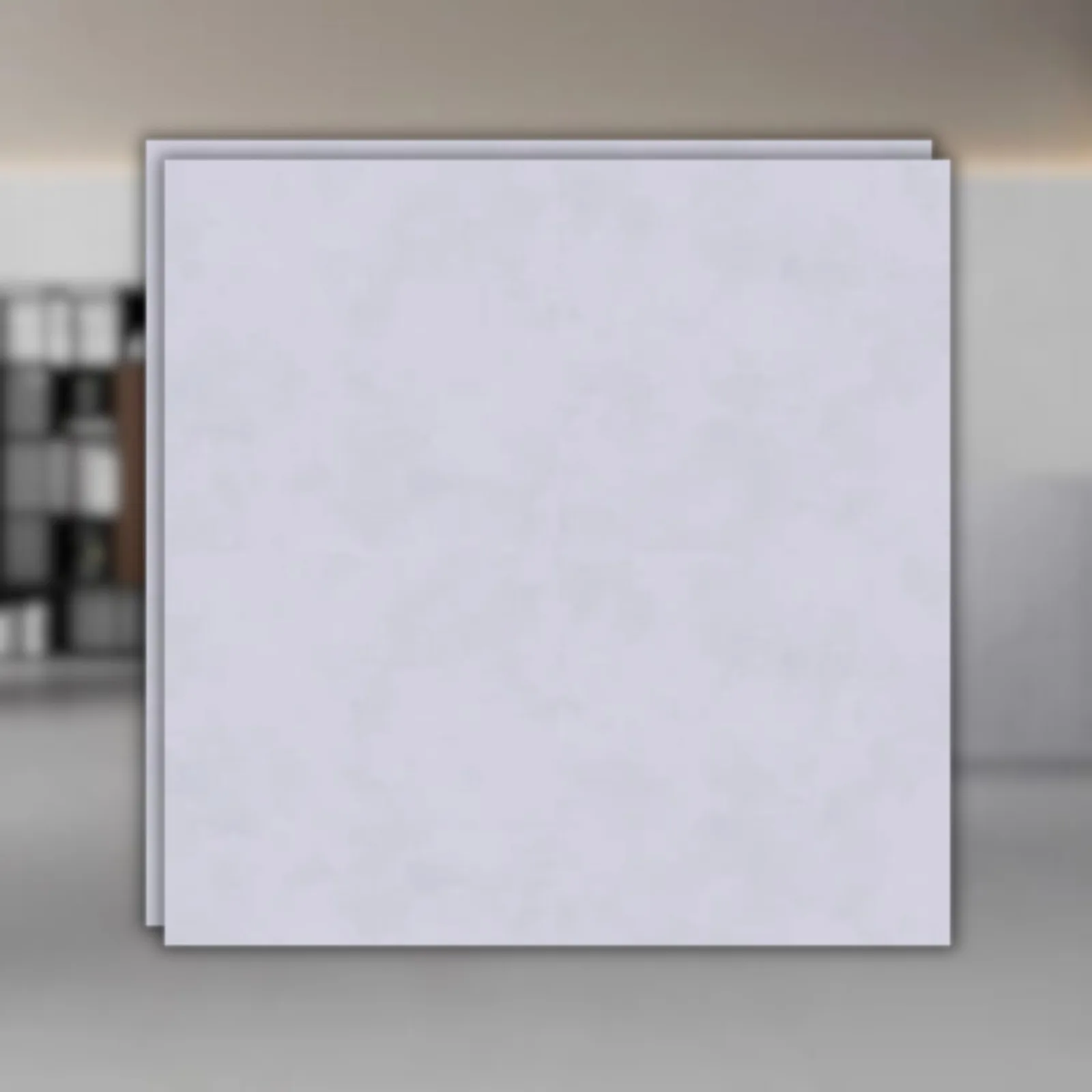 Porcelanato Cimento Acetinado 90x90 Incepa Polis LM Cinza "A"