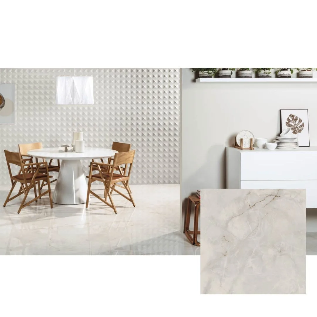 Porcelanato Cimento Polido 100x100 Portinari Timeless SGR "A"