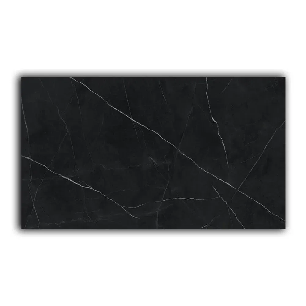 Porcelanato Cimento Polido 80,5x140 Villagres Royal Black RET "A"