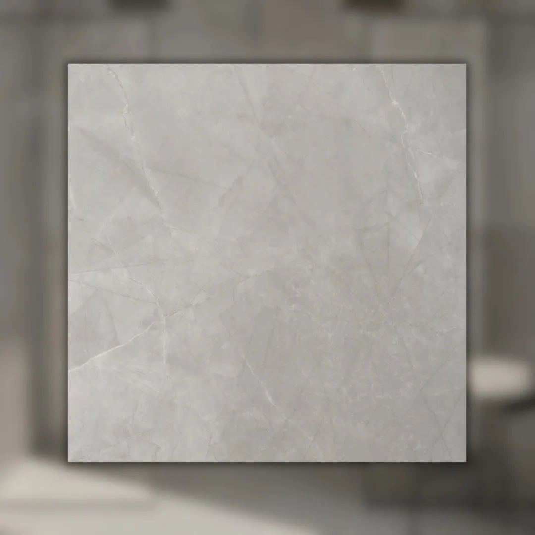 Porcelanato Cinza Natural 120x120 Portobello Mare Dautunno RET "A"
