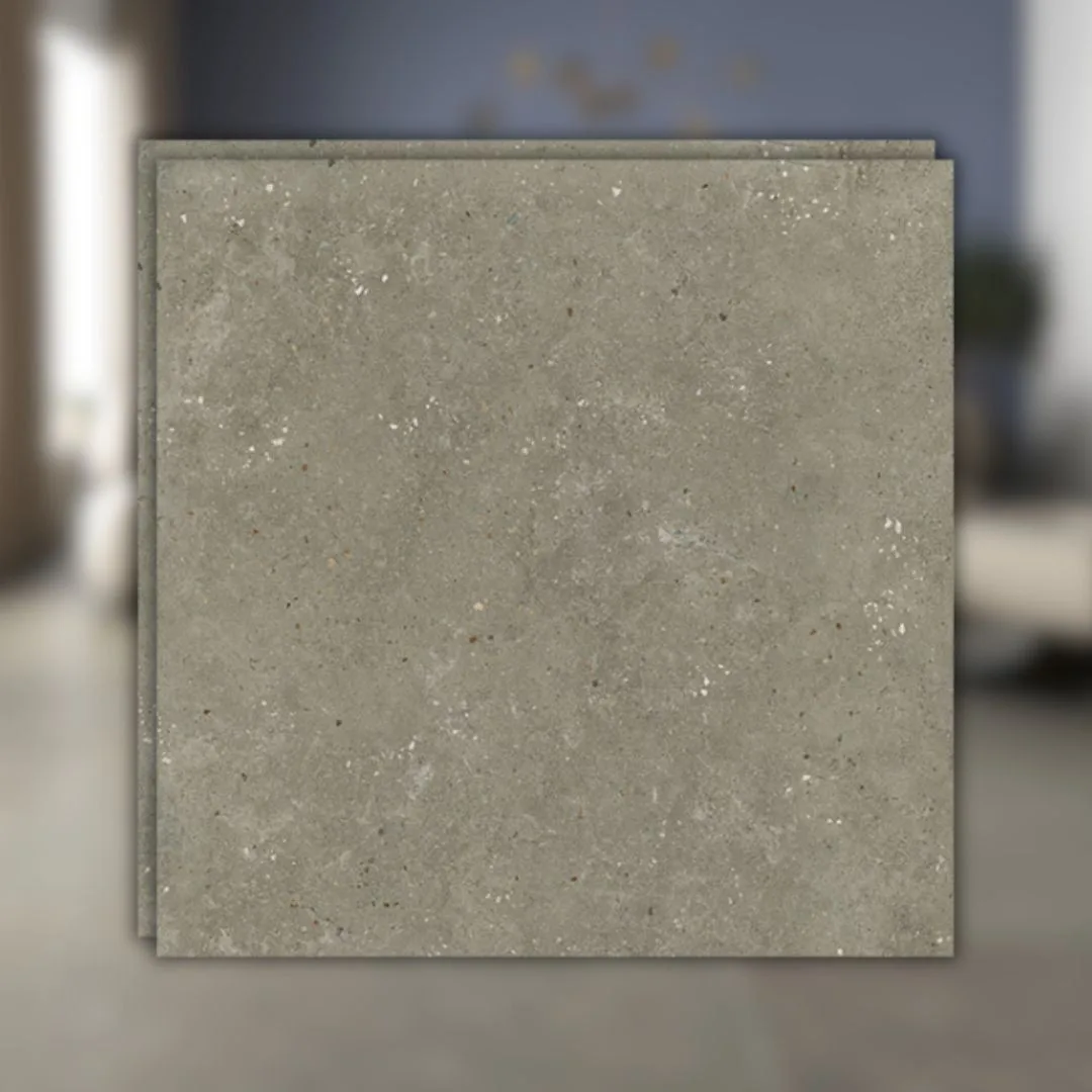 Porcelanato Cinza Natural 123x123 Villagres Niemeyer Canoas Bronze RET "A"