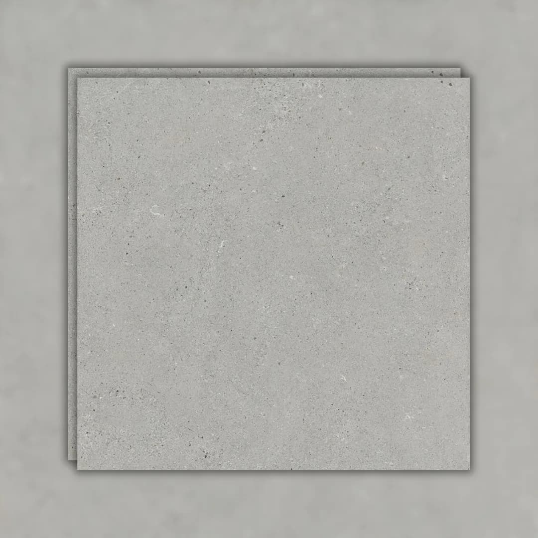 Porcelanato Cinza Áspero 160x160 Roca Lm Kronos Abs RET "A"