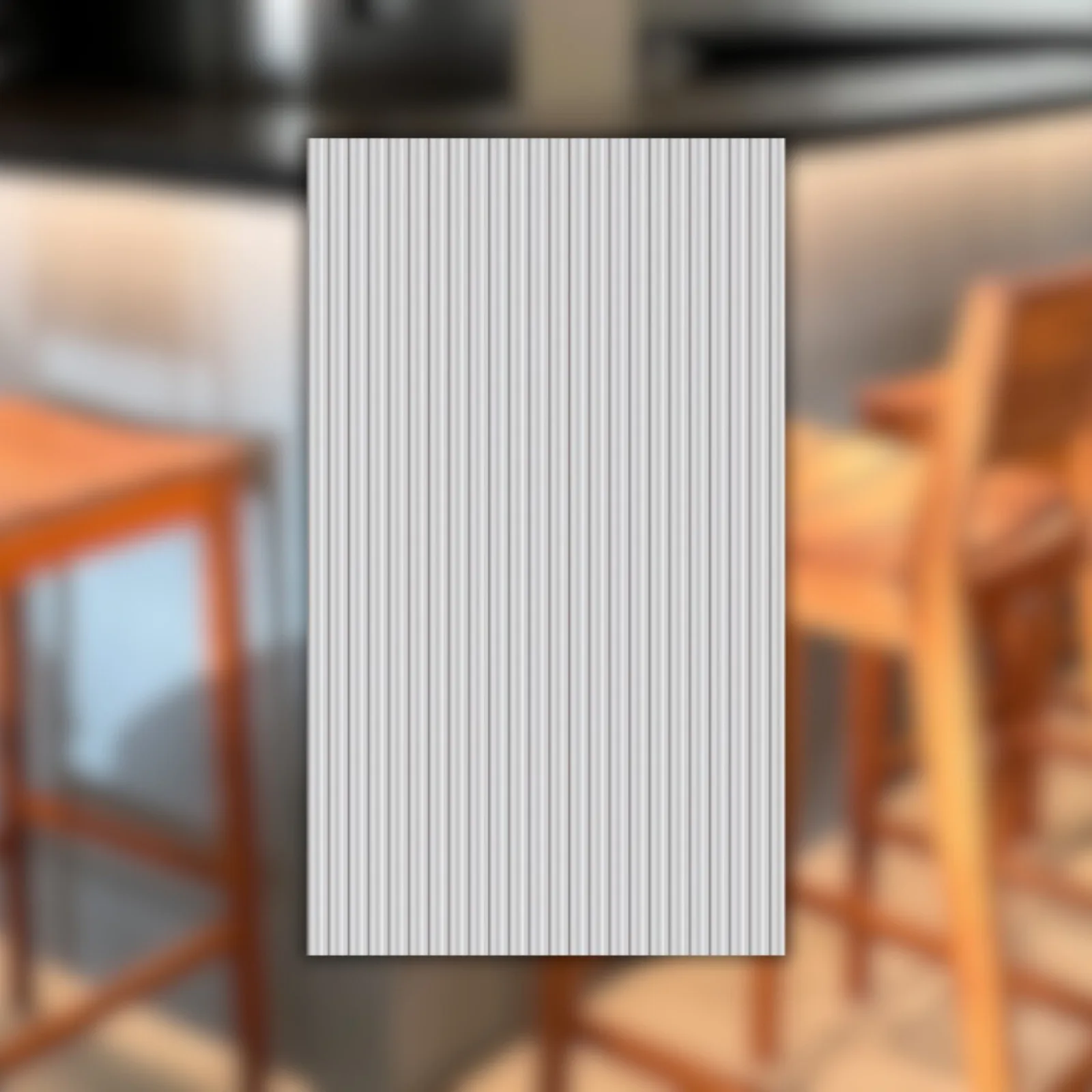 Porcelanato Cinza Acetinado 80,5x140 Villagres Dolce Bianco RET "A"