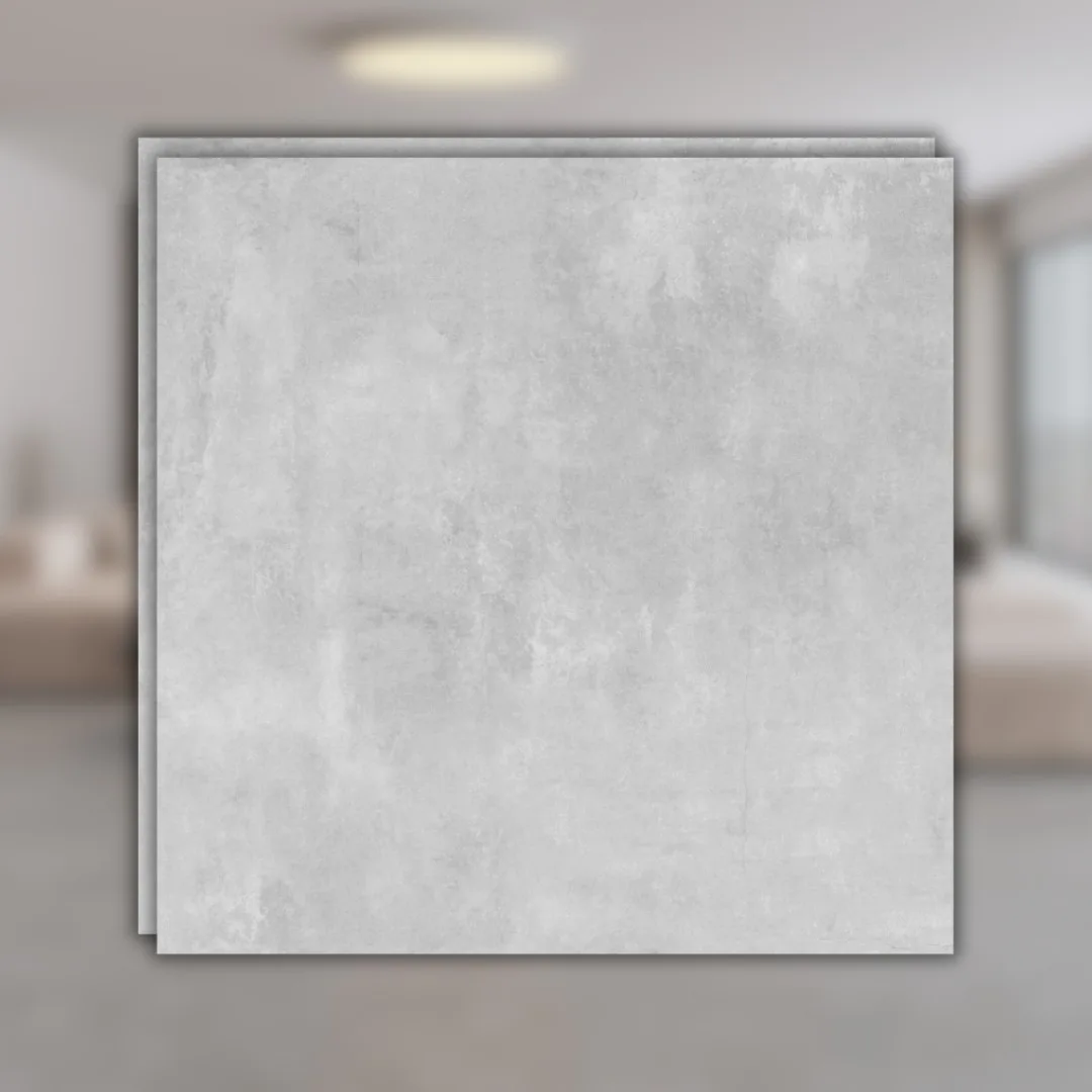 Porcelanato Cinza Acetinado 83x83 Embramaco Soft Concret Plus RET "A"