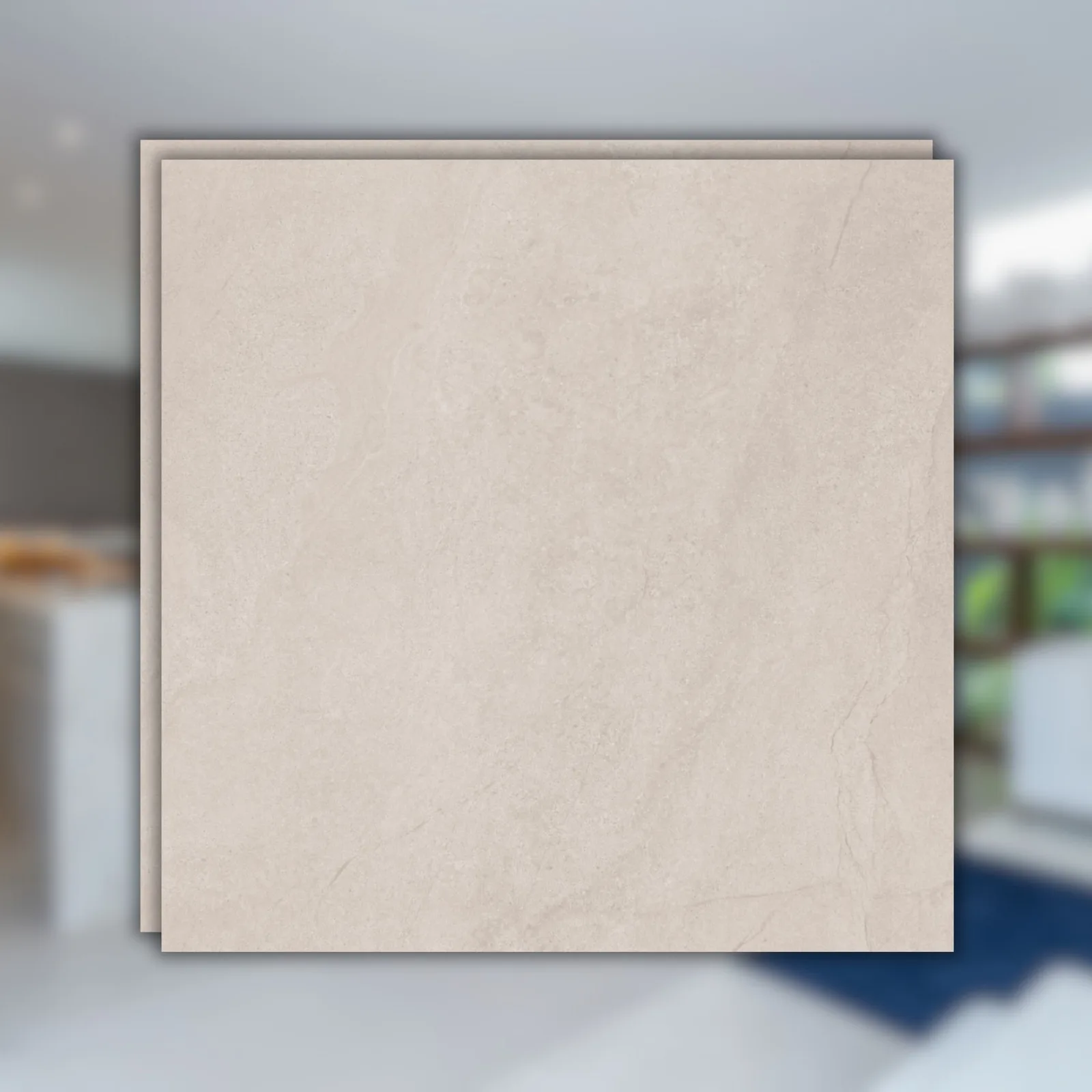 Porcelanato Cinza Acetinado 120x120 Decortiles Atins RET "A"