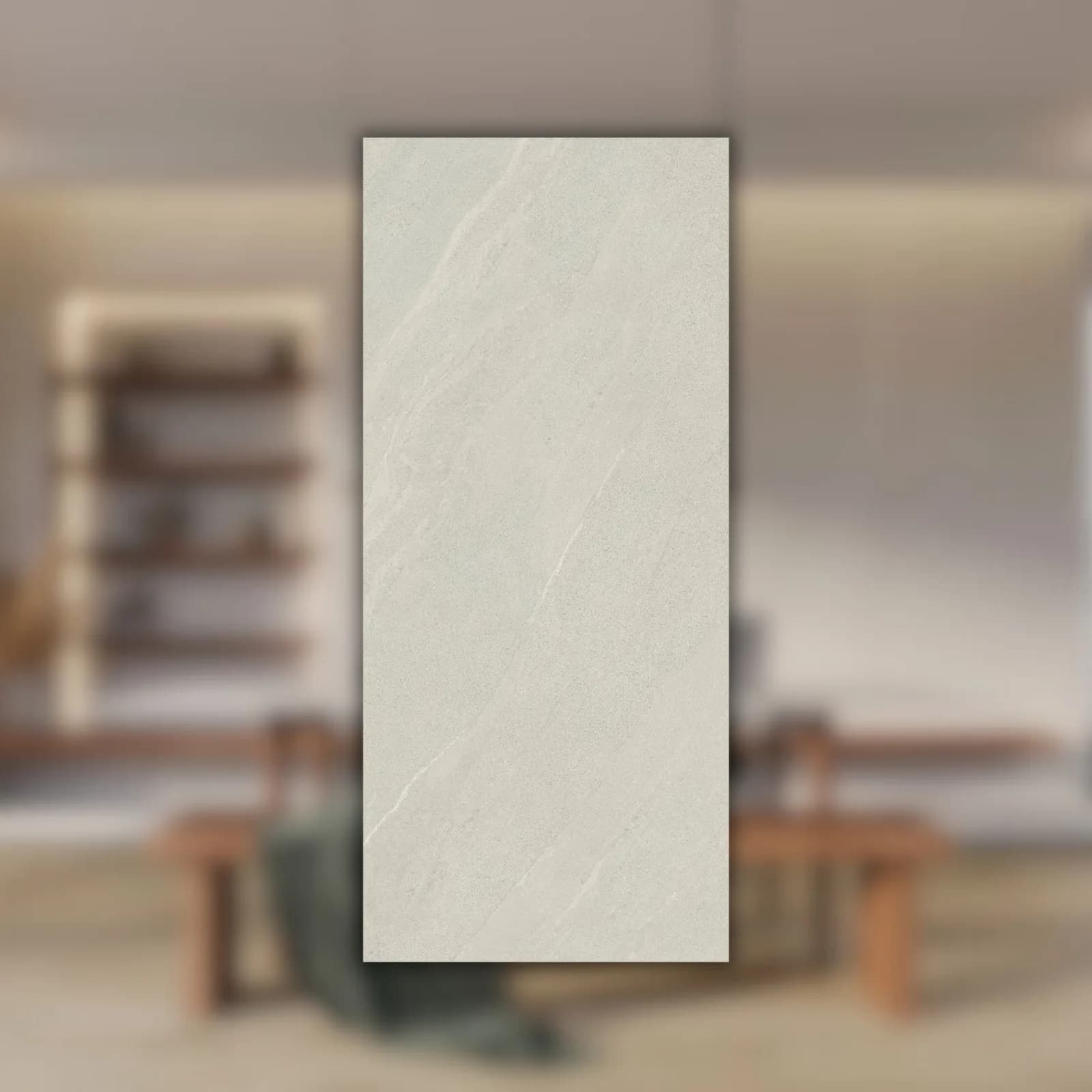 Porcelanato Cinza Acetinado 120x270 Portinari Gales Sgr RET "A"
